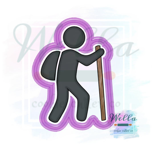 Hiking Man Cookie Cutter