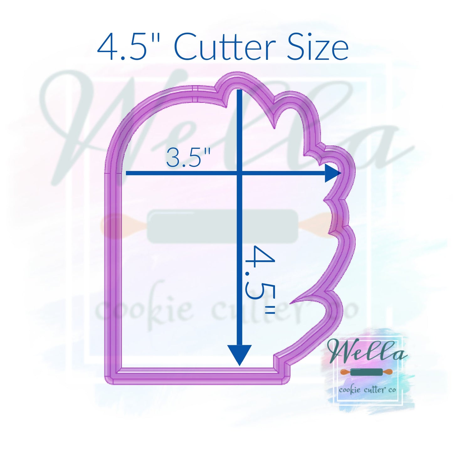 Tall Arch with Greenery Cookie Cutter