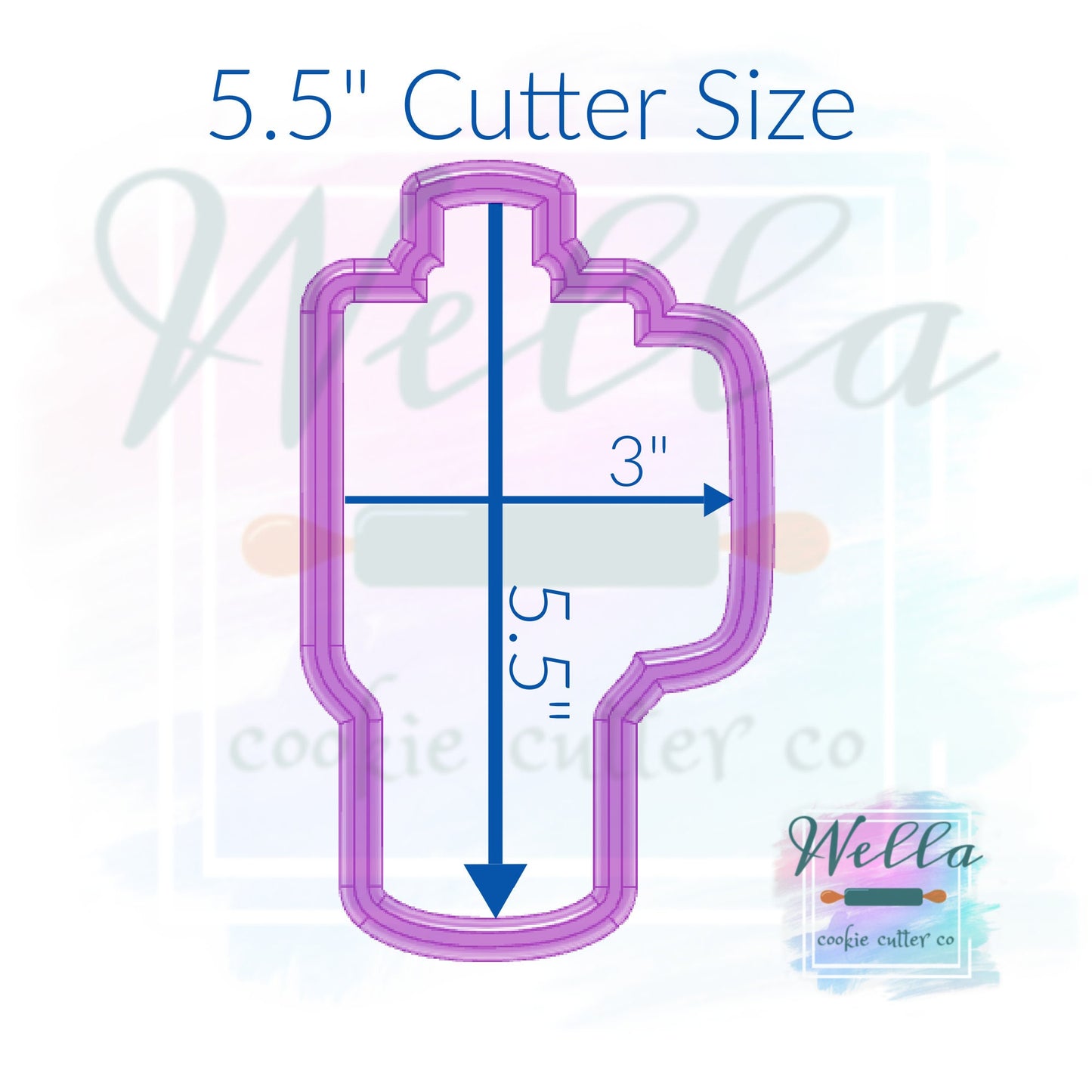 Tumbler Cookie Cutter