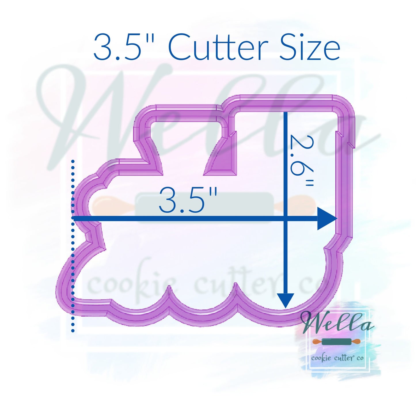 Train #2 Cookie Cutter