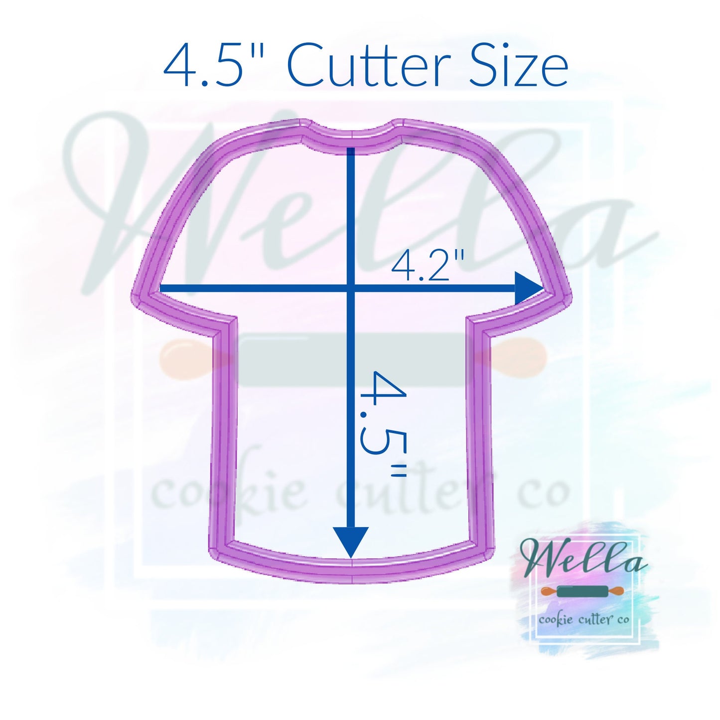 Football Jersey Cookie Cutter, Sports Jersey Cookie Cutter