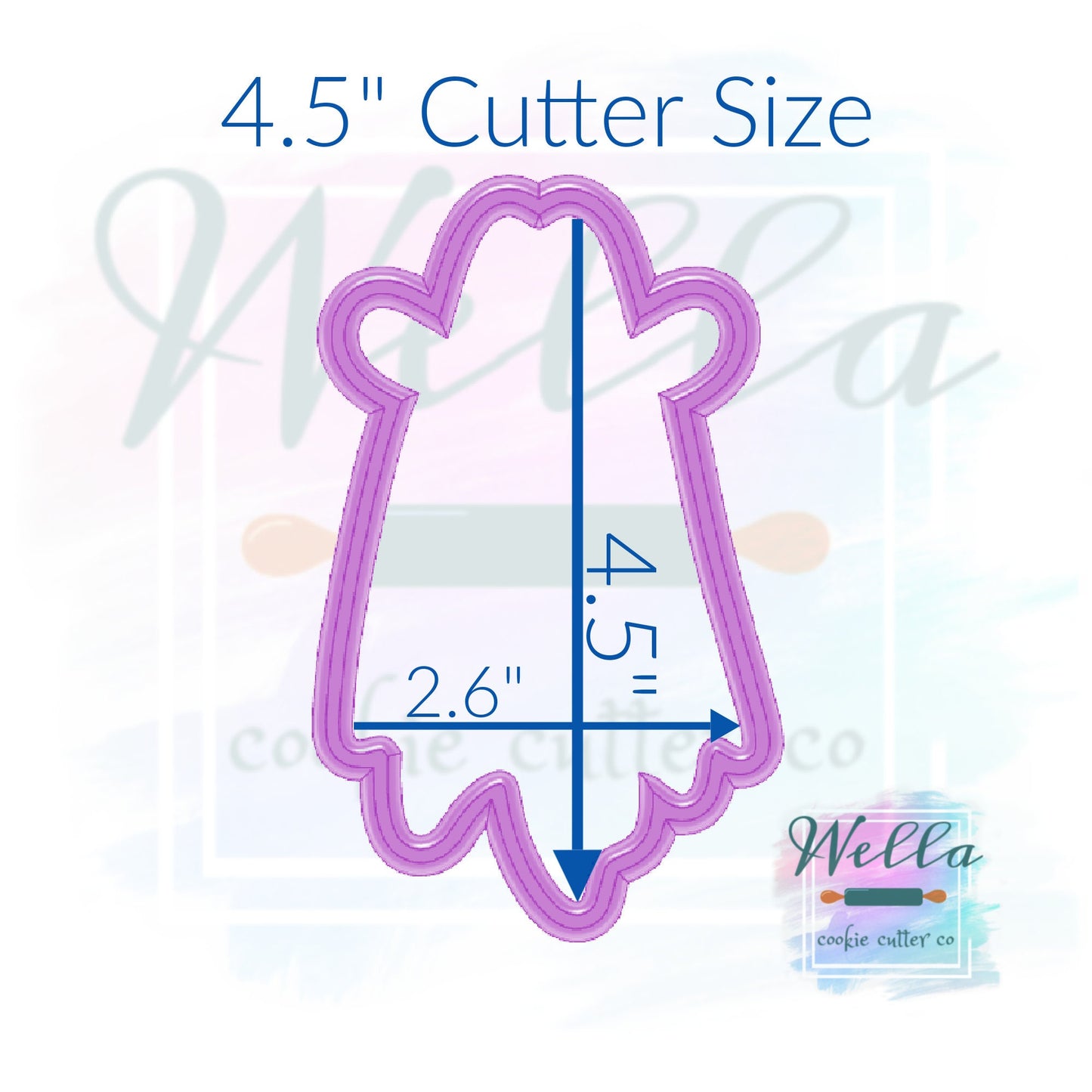 Cowboy Ghost Cookie Cutter