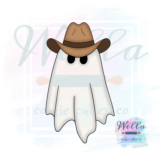 Cowboy Ghost Cookie Cutter