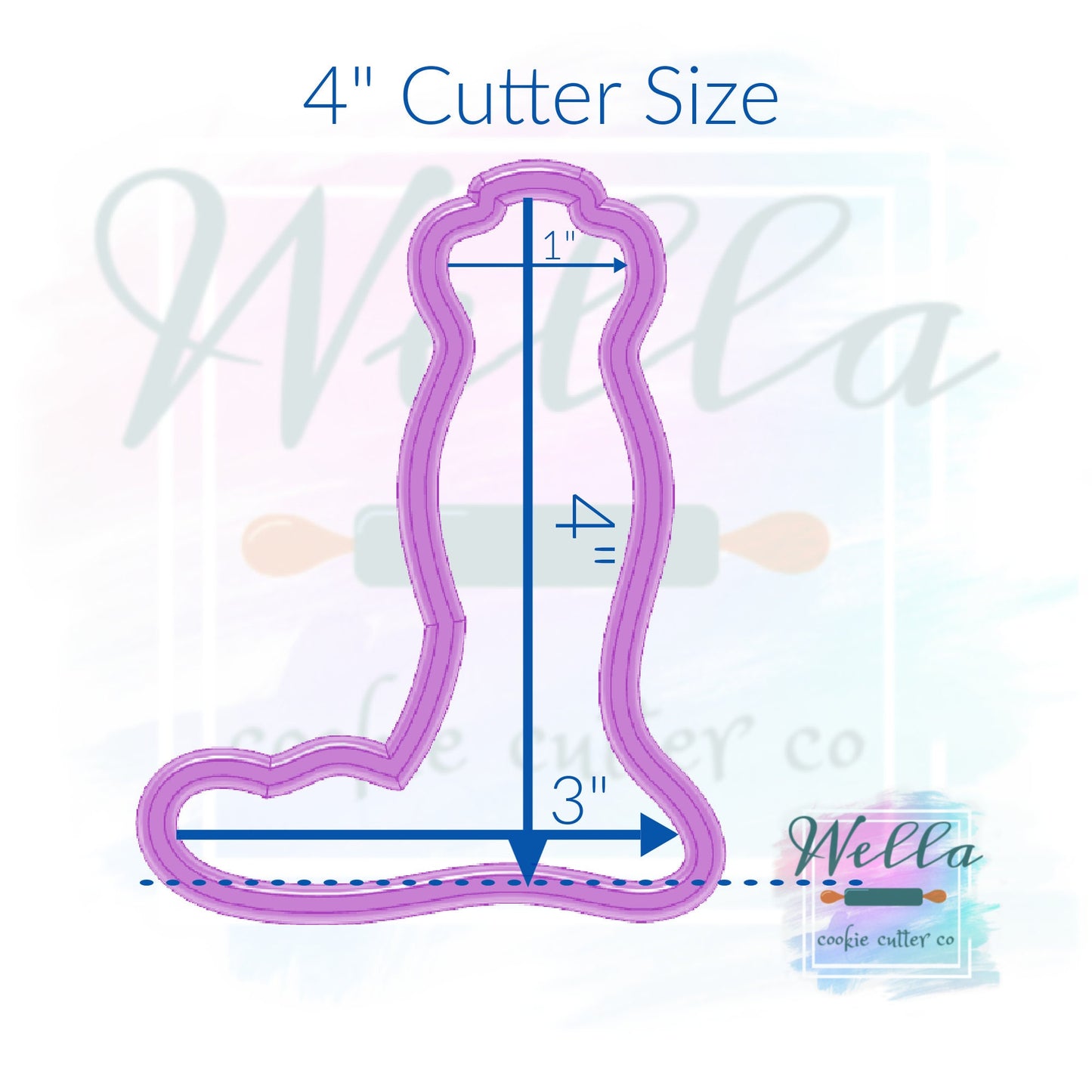 Wedding Dress #1 Cookie Cutter, Bridal Shower Cookie Cutter