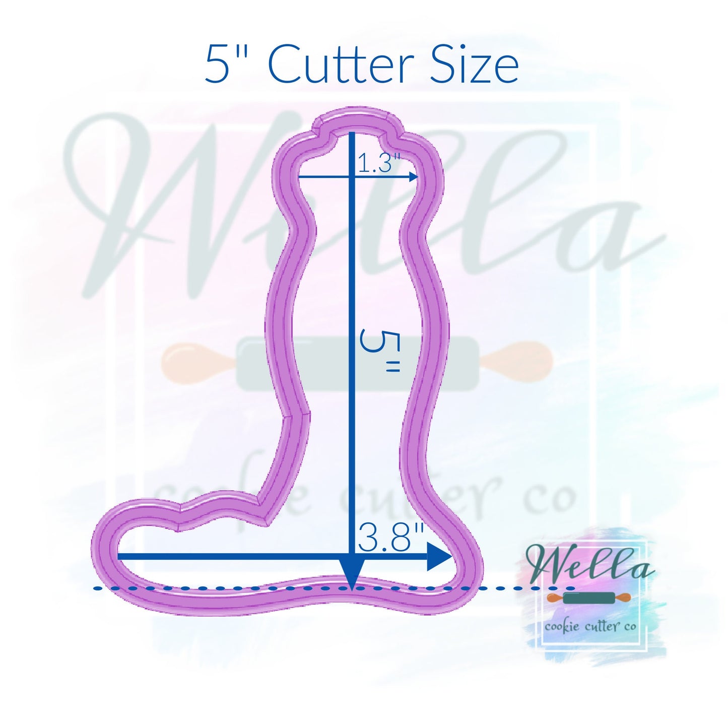 Wedding Dress #1 Cookie Cutter, Bridal Shower Cookie Cutter