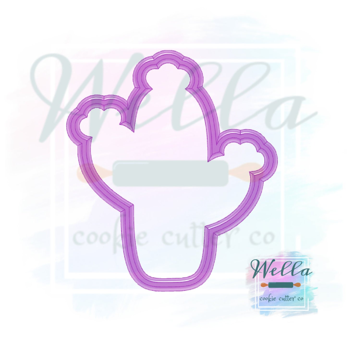 Cactus #2 Cookie Cutter