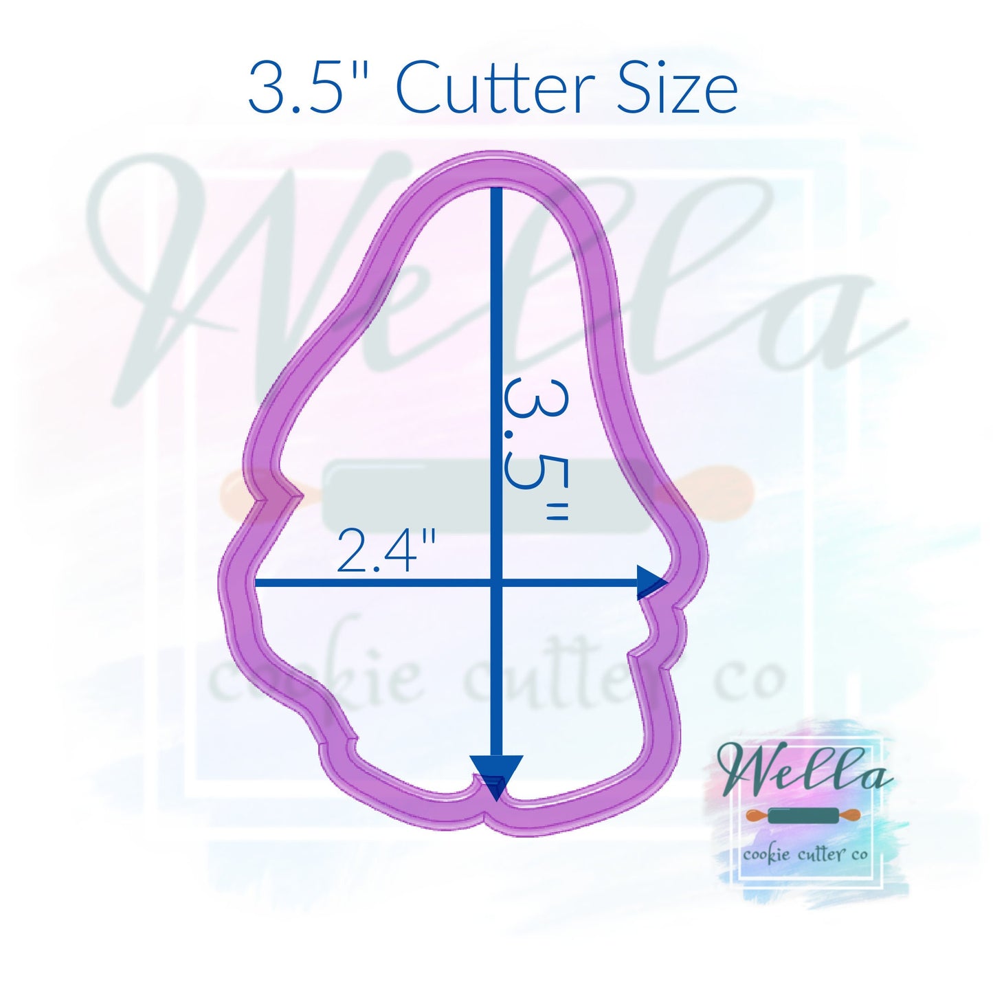 Boo-jee Ghost Cookie Cutter with Optional Stencil, Bougee Ghost Cookie Cutter, Ghost with Tumbler