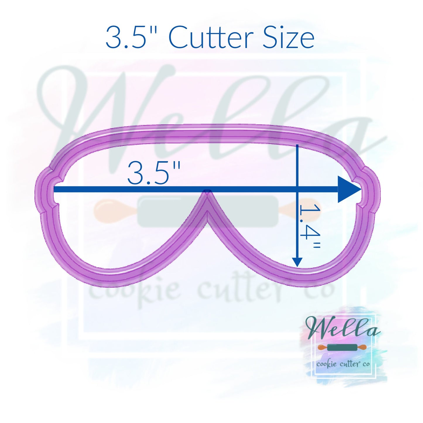 Sunglasses Cookie Cutter