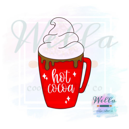 Hot Cocoa Mug Cookie Cutter
