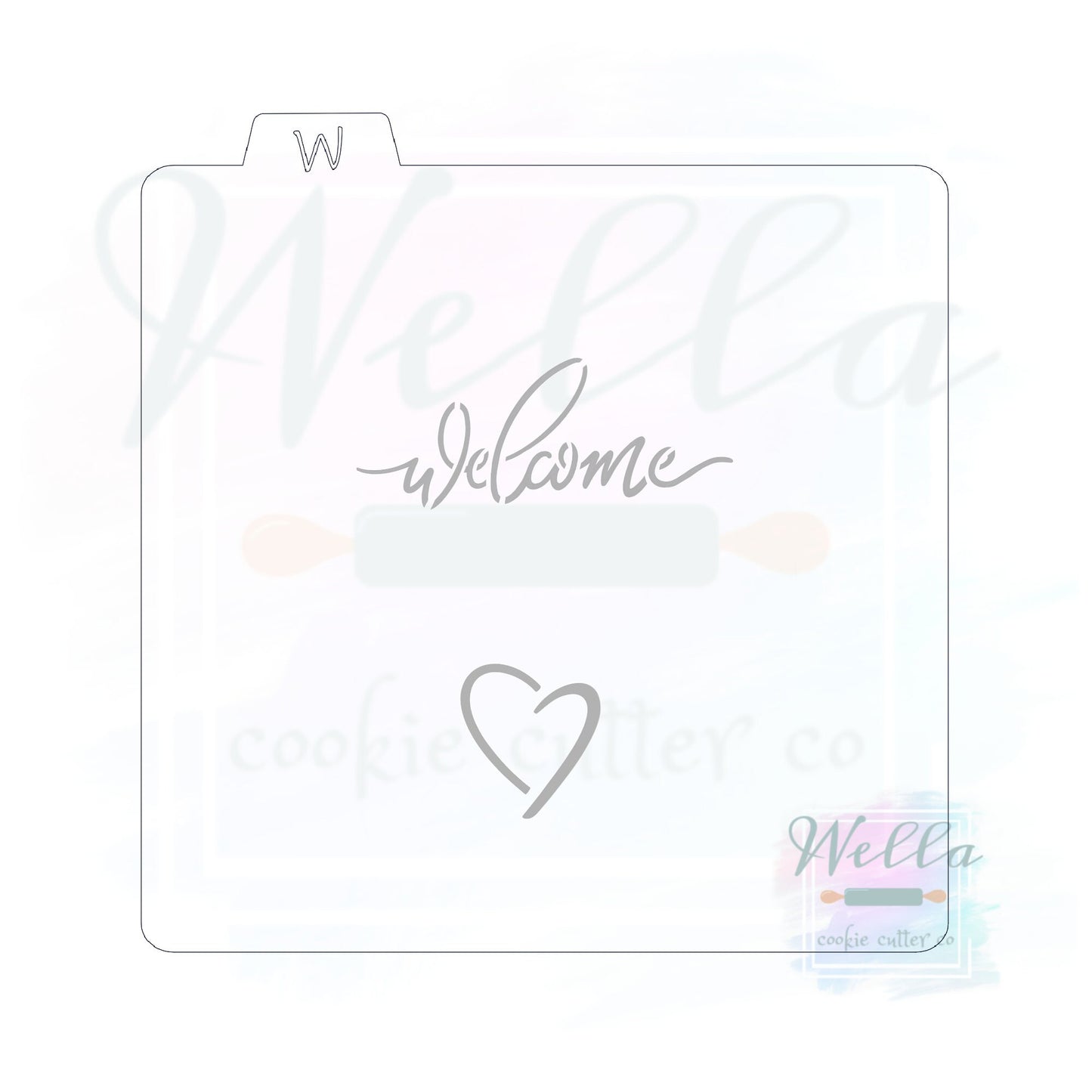 Housewarming Cookie Cutter Set with Optional Stencils, Realtor Cookie Cutter Set