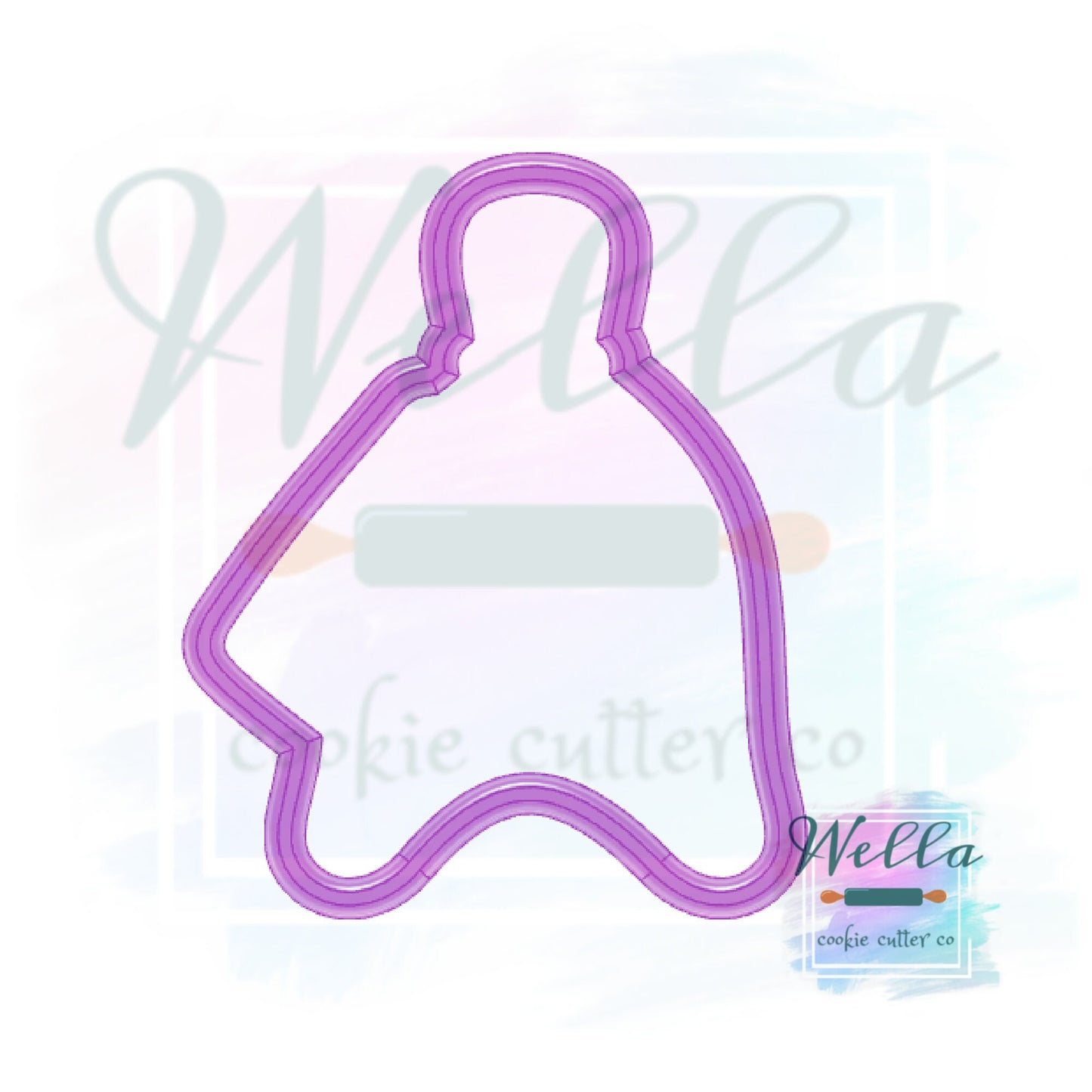 Wishbone with Name Tag Cookie Cutter, Thanksgiving Cookie Cutter, Place Holder Cookie Cutter