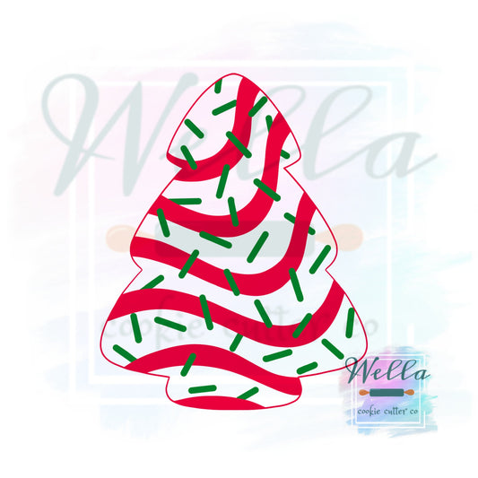 Christmas Tree Cake Cookie Cutter