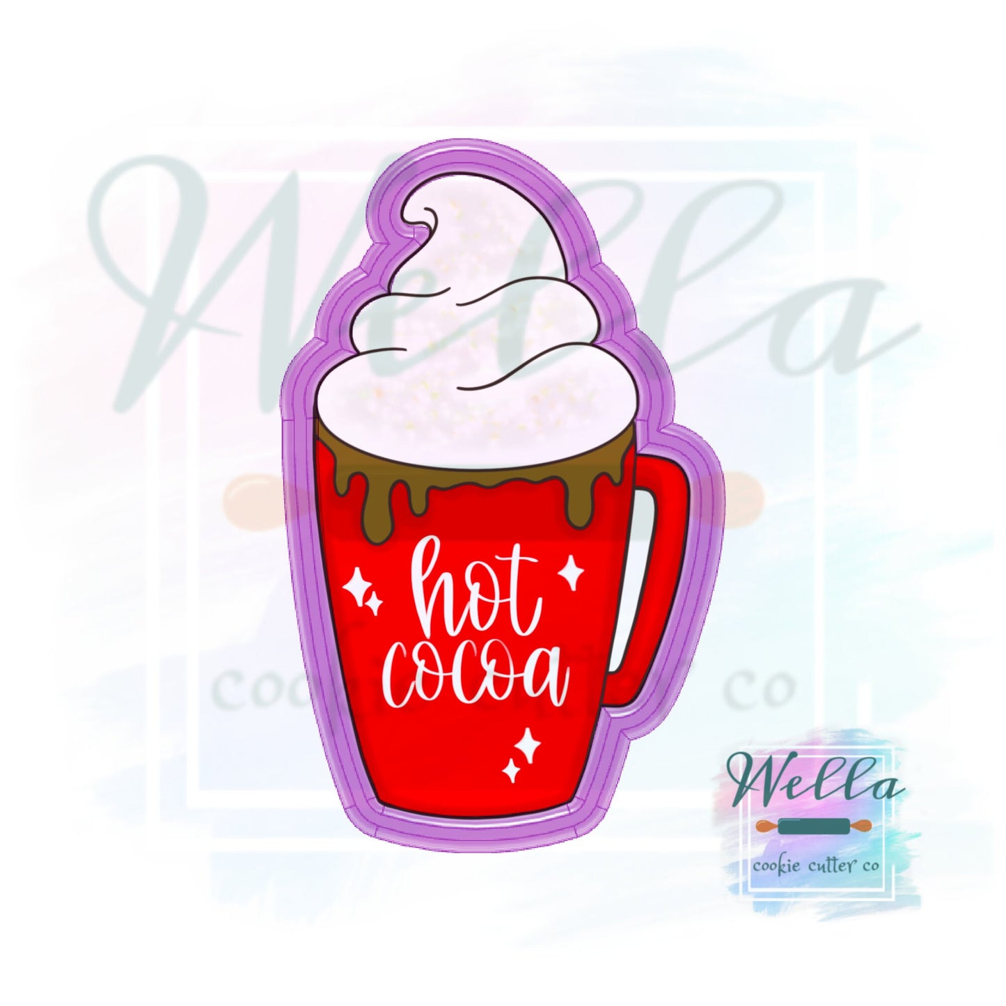 Hot Cocoa Mug Cookie Cutter