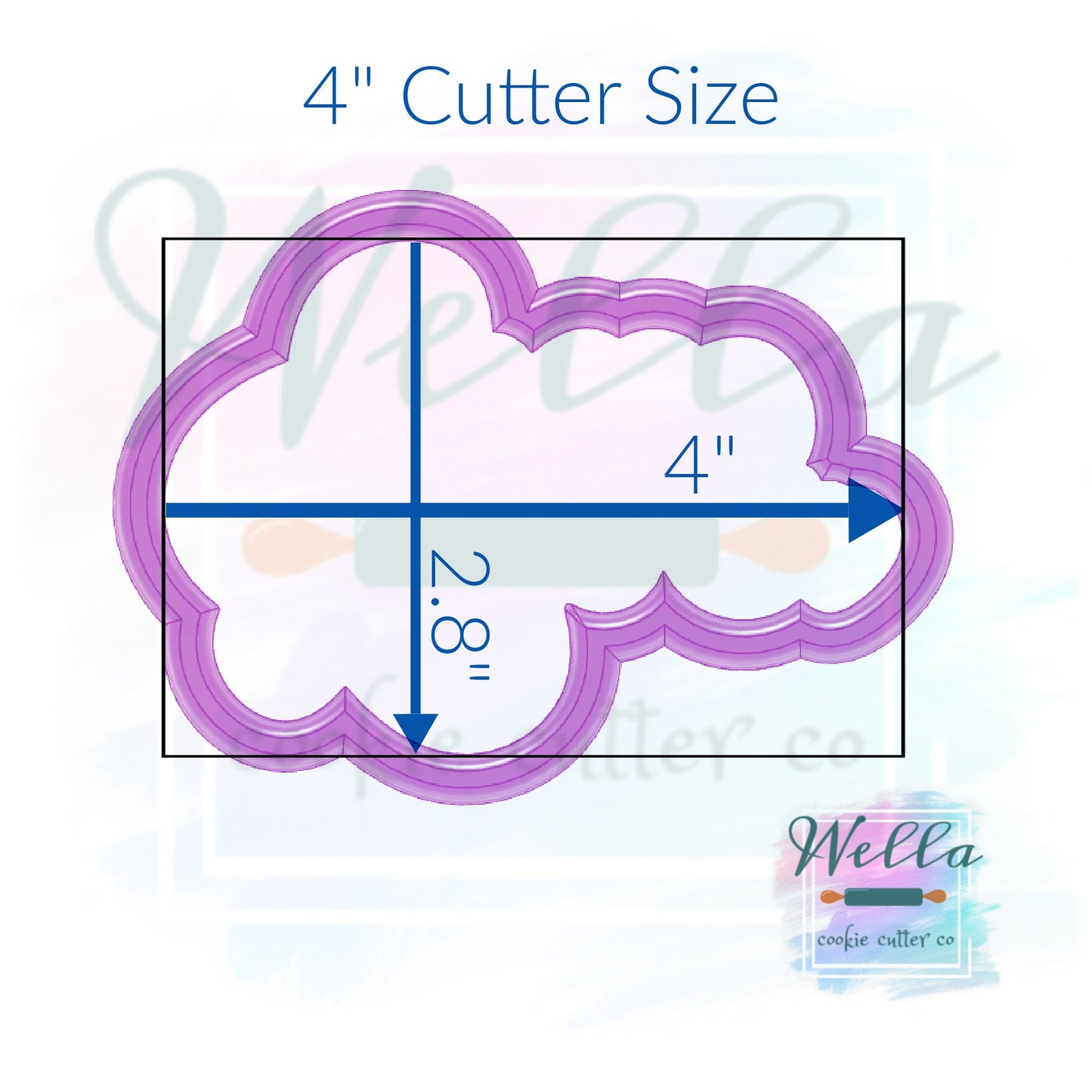 Love Retro Text Cookie Cutter with Optional Stencil