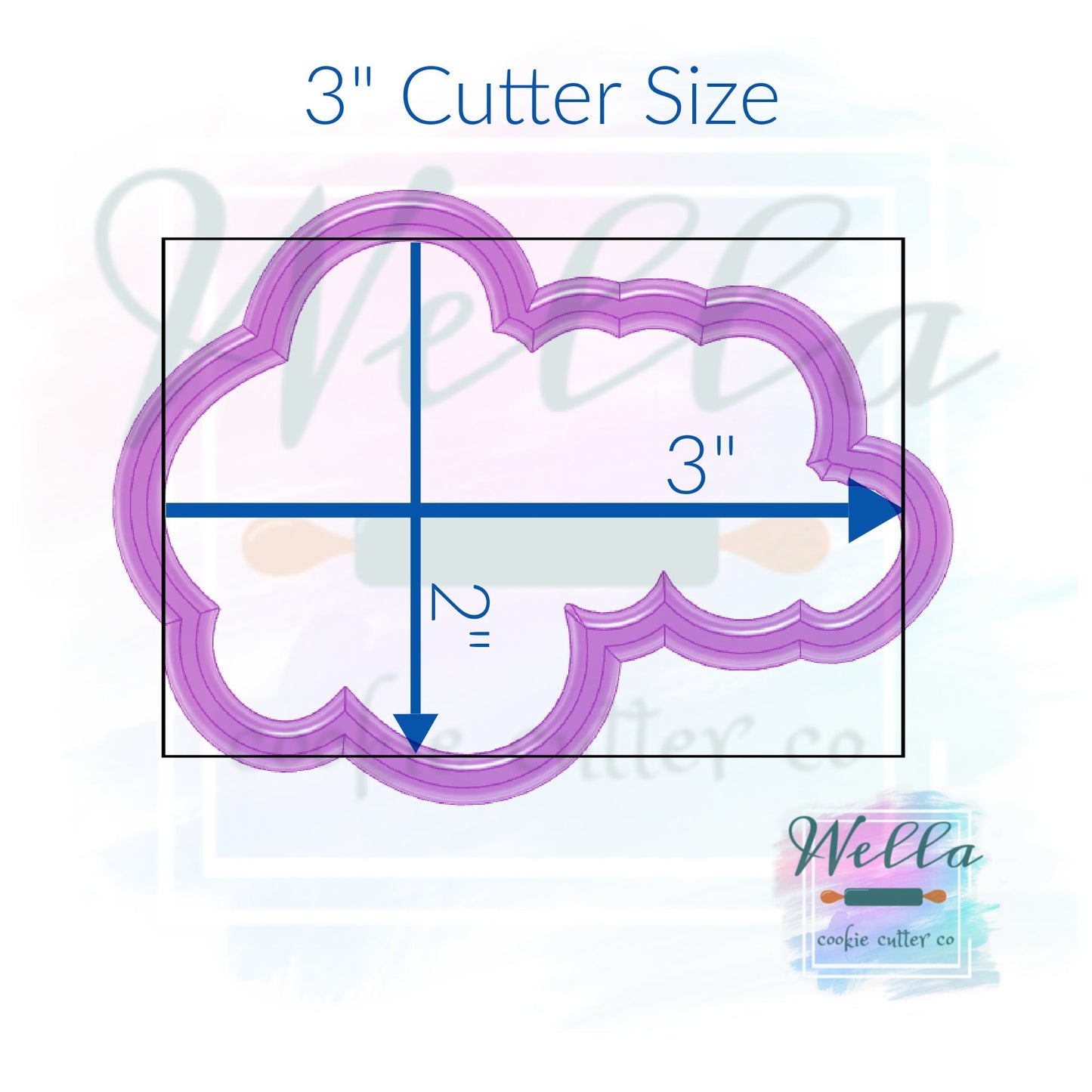 Love Retro Text Cookie Cutter with Optional Stencil