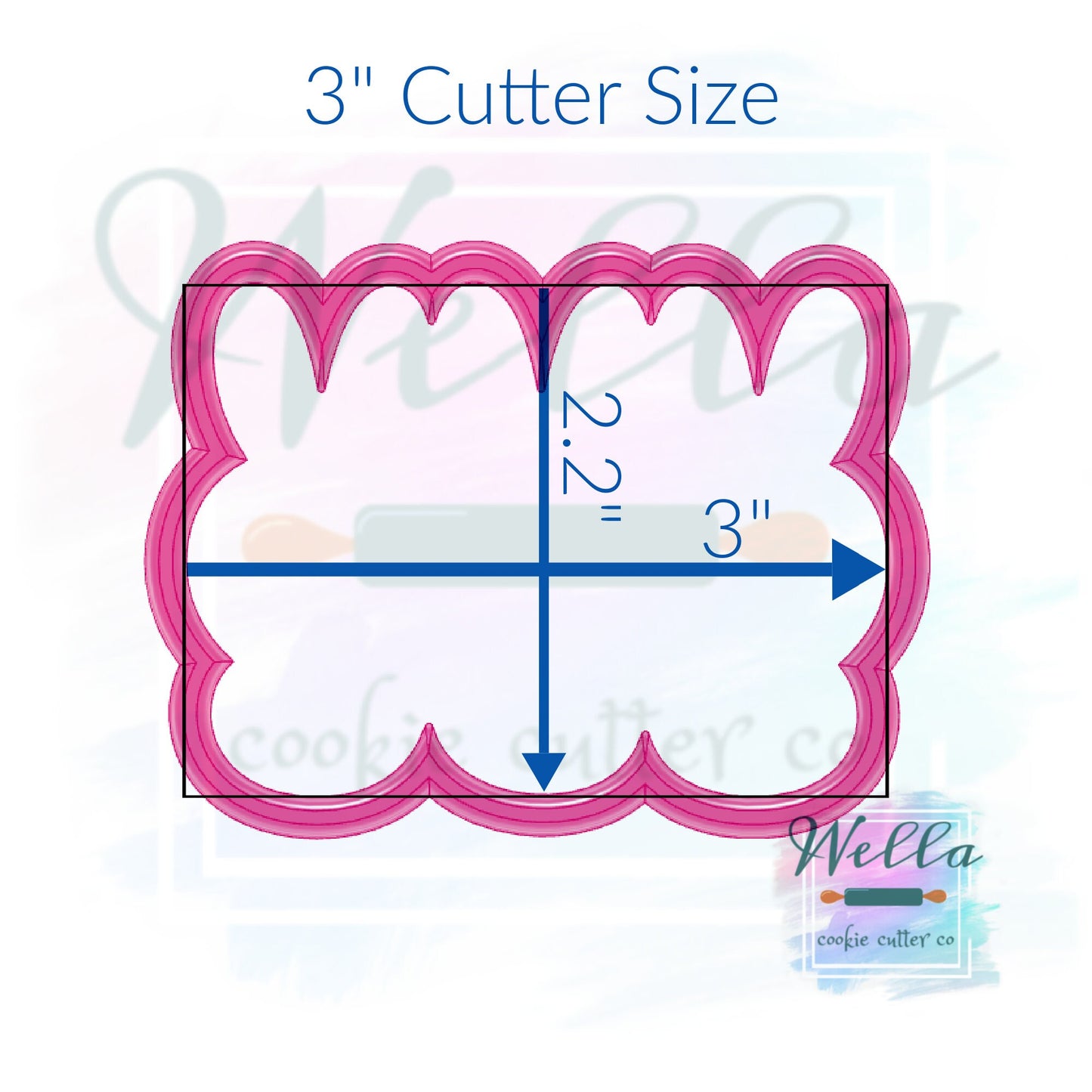 Marshmallow Bunny Trio Cookie Cutter