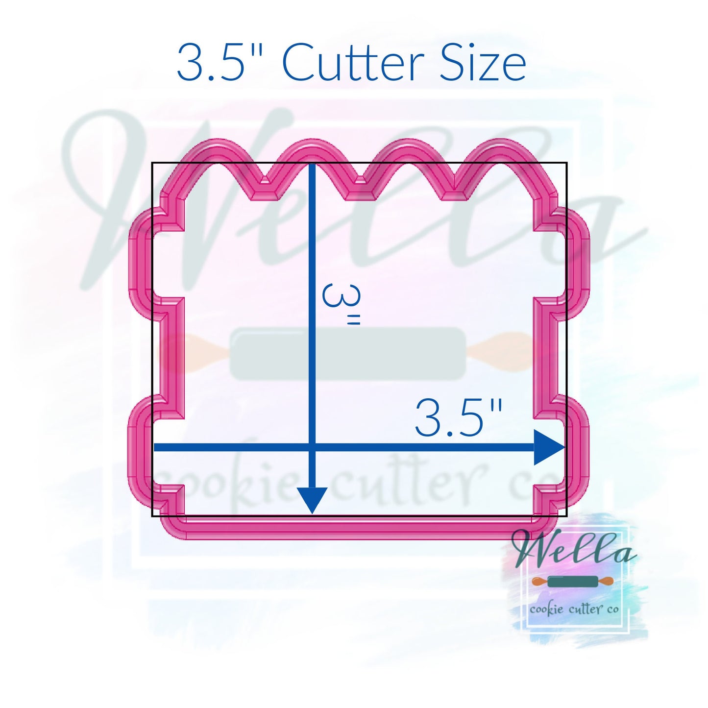 Country Picket Fence Cookie Cutter