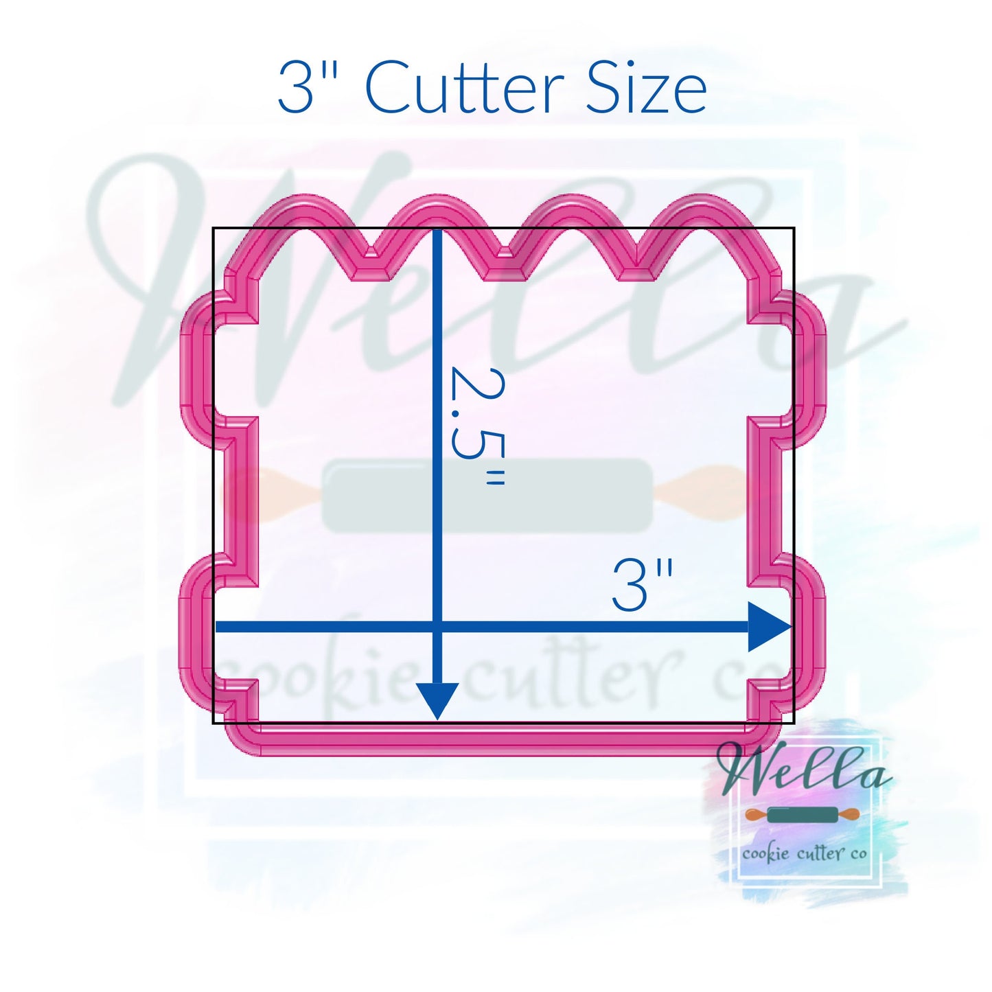 Country Picket Fence Cookie Cutter
