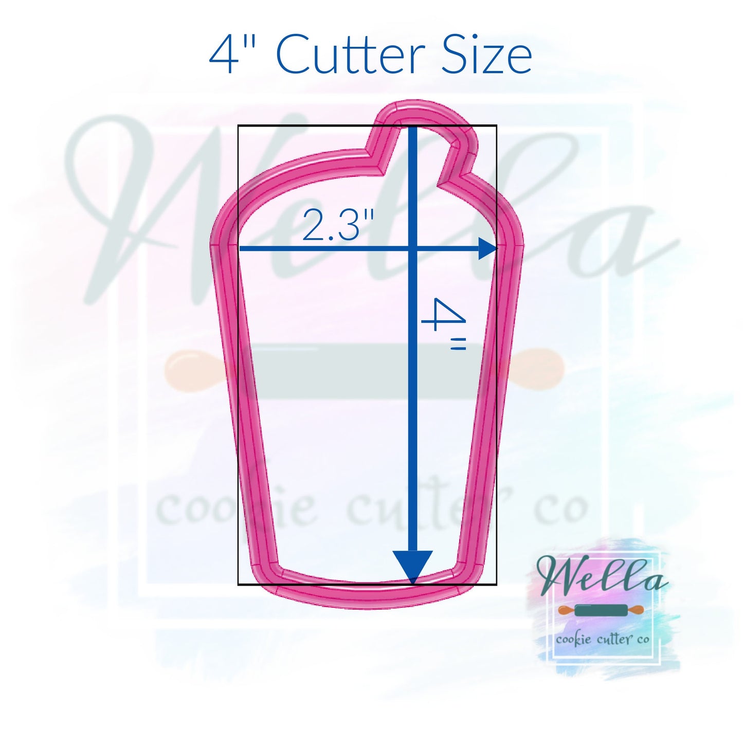 Cold Brew Coffee Cup Cookie Cutter