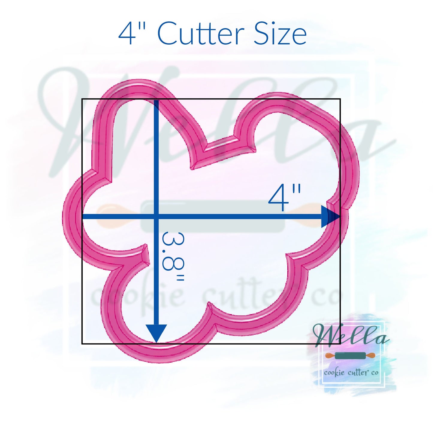 Music Notes Cookie Cutter with Optional Stencil, Music Cookie Cutter