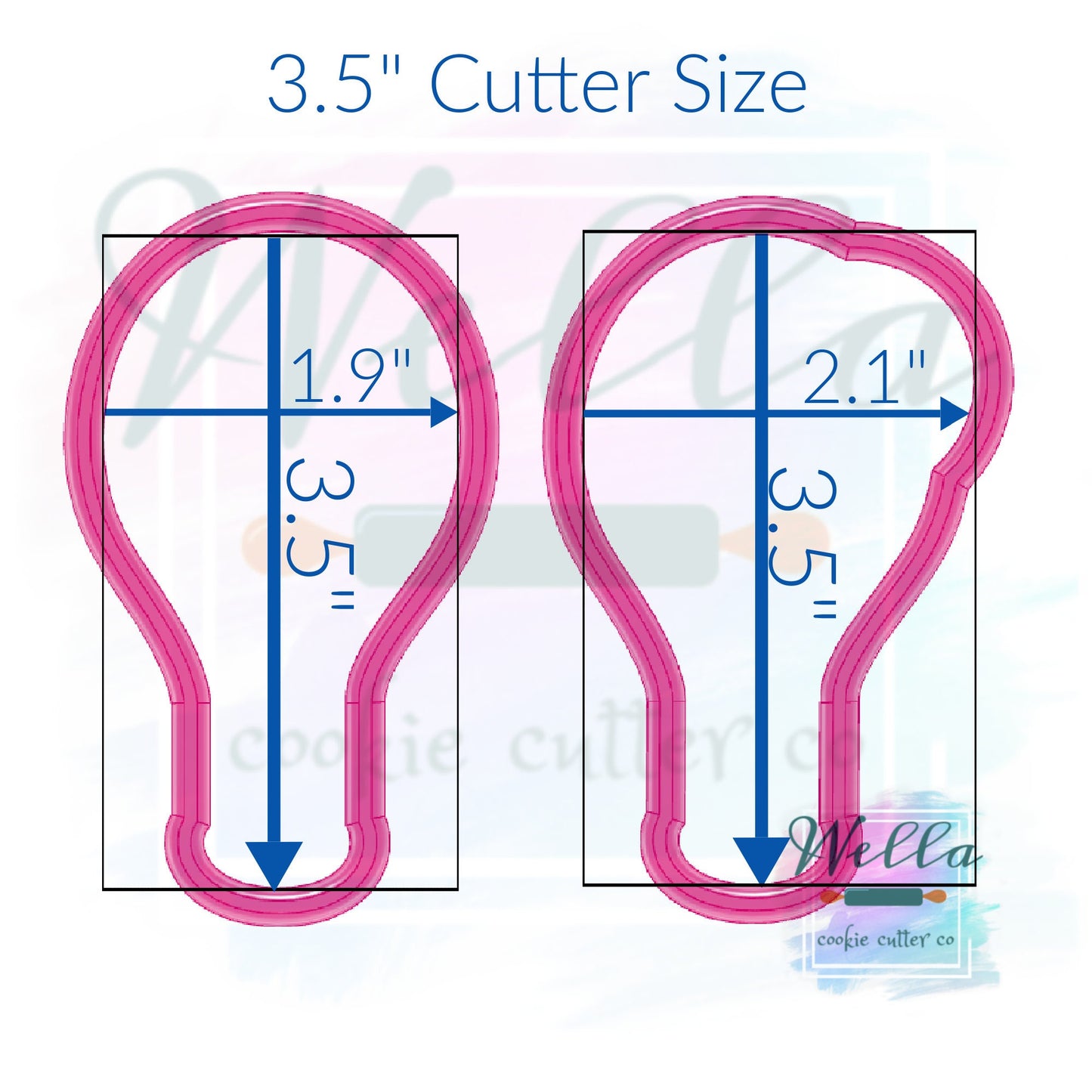 Tennis Racket Cookie Cutter with or without Ball