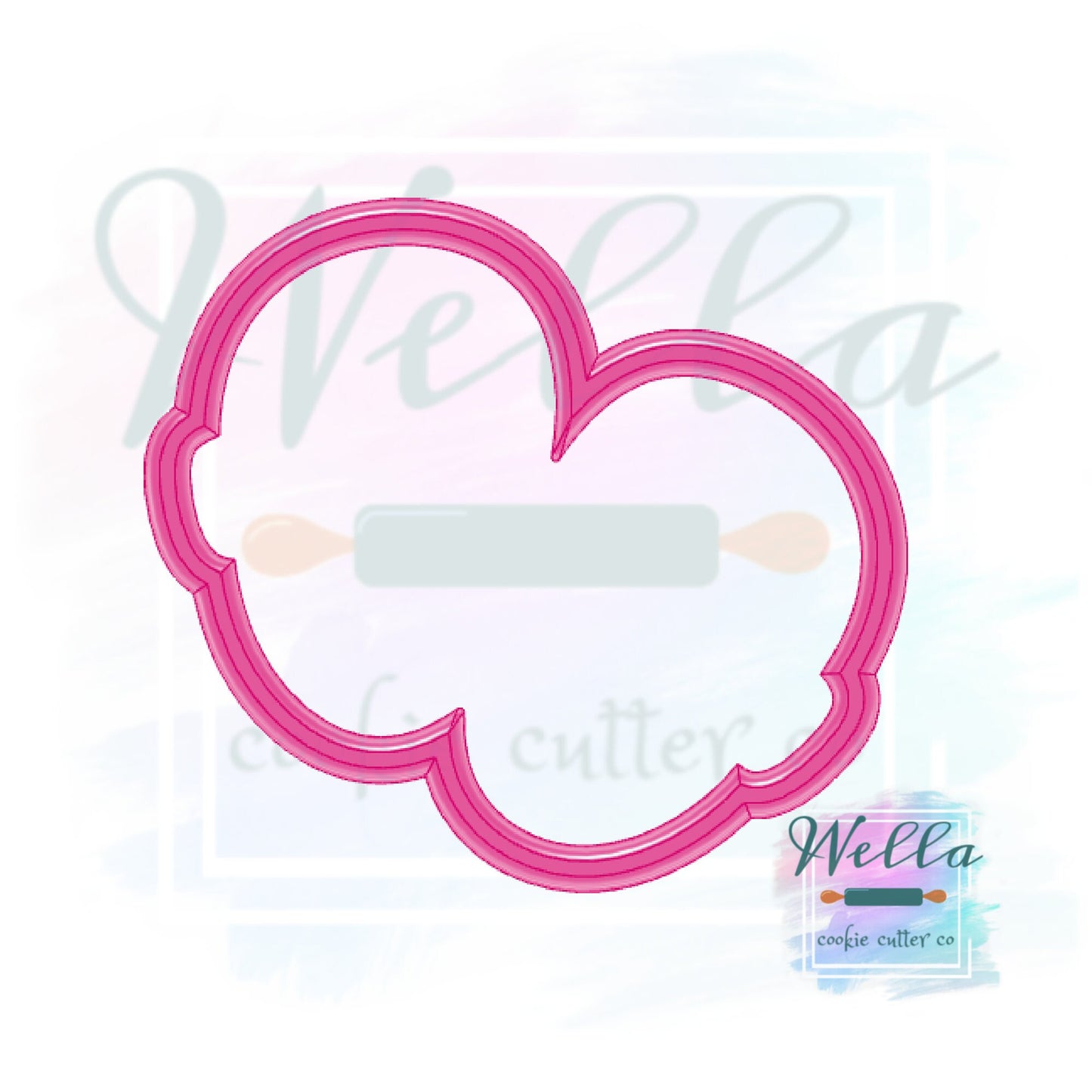Daisy Baby Shoes Cookie Cutter