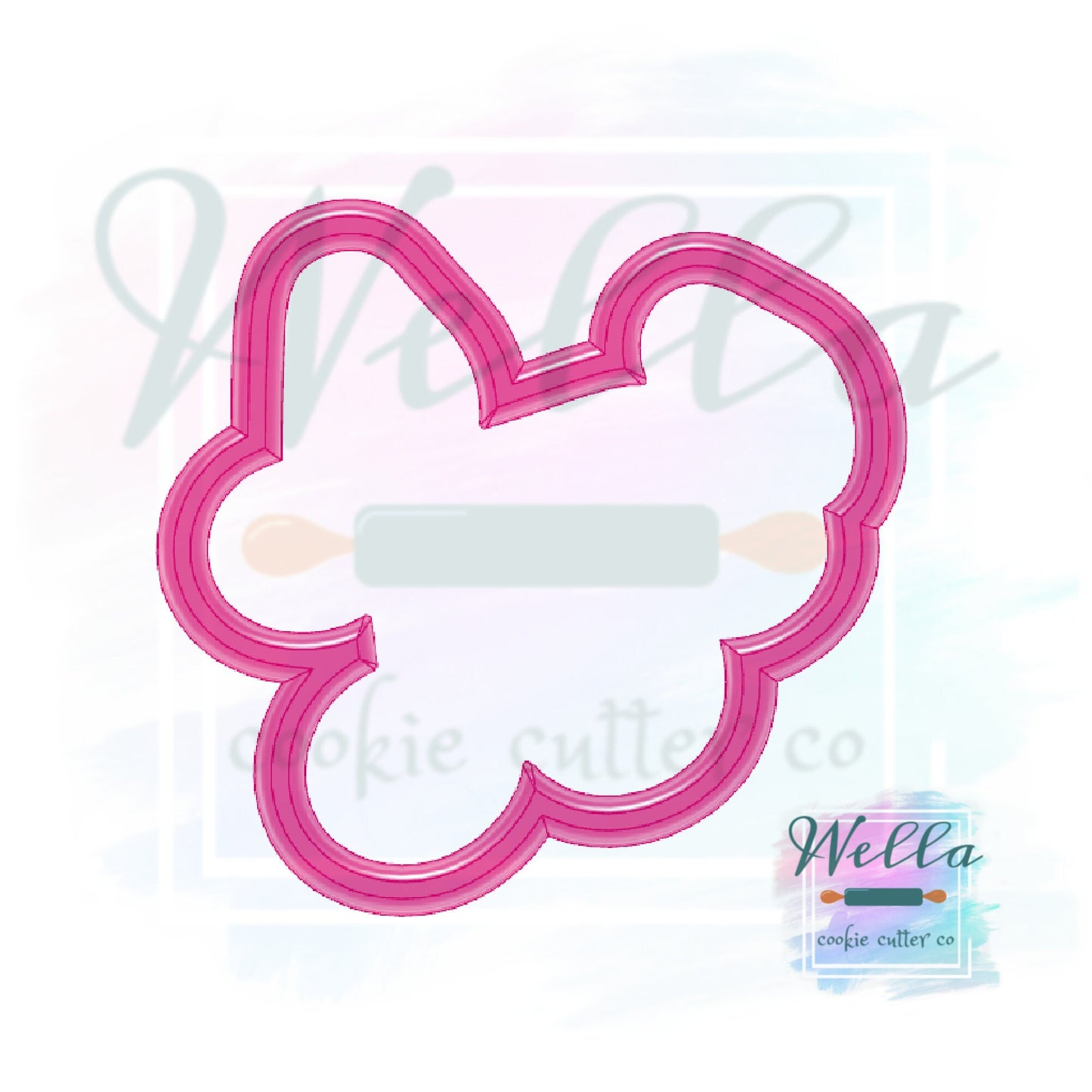 Music Notes Cookie Cutter with Optional Stencil, Music Cookie Cutter