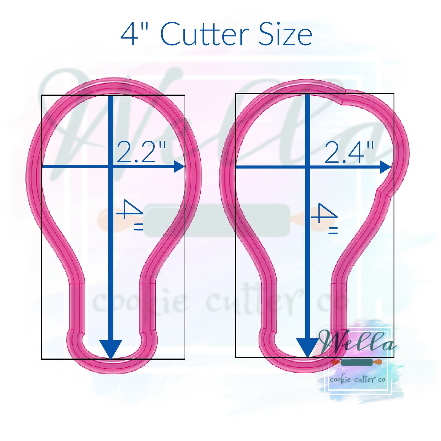 Tennis Racket Cookie Cutter with or without Ball