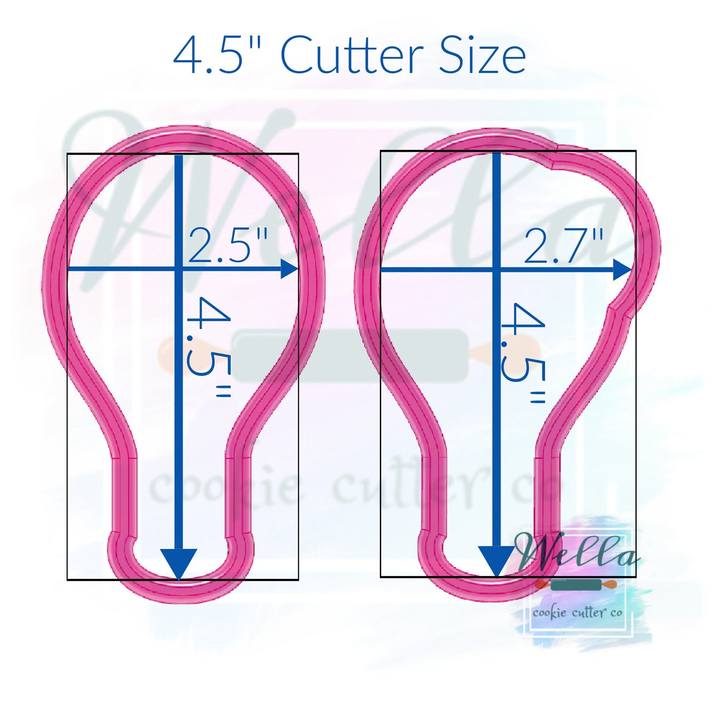 Tennis Racket Cookie Cutter with or without Ball
