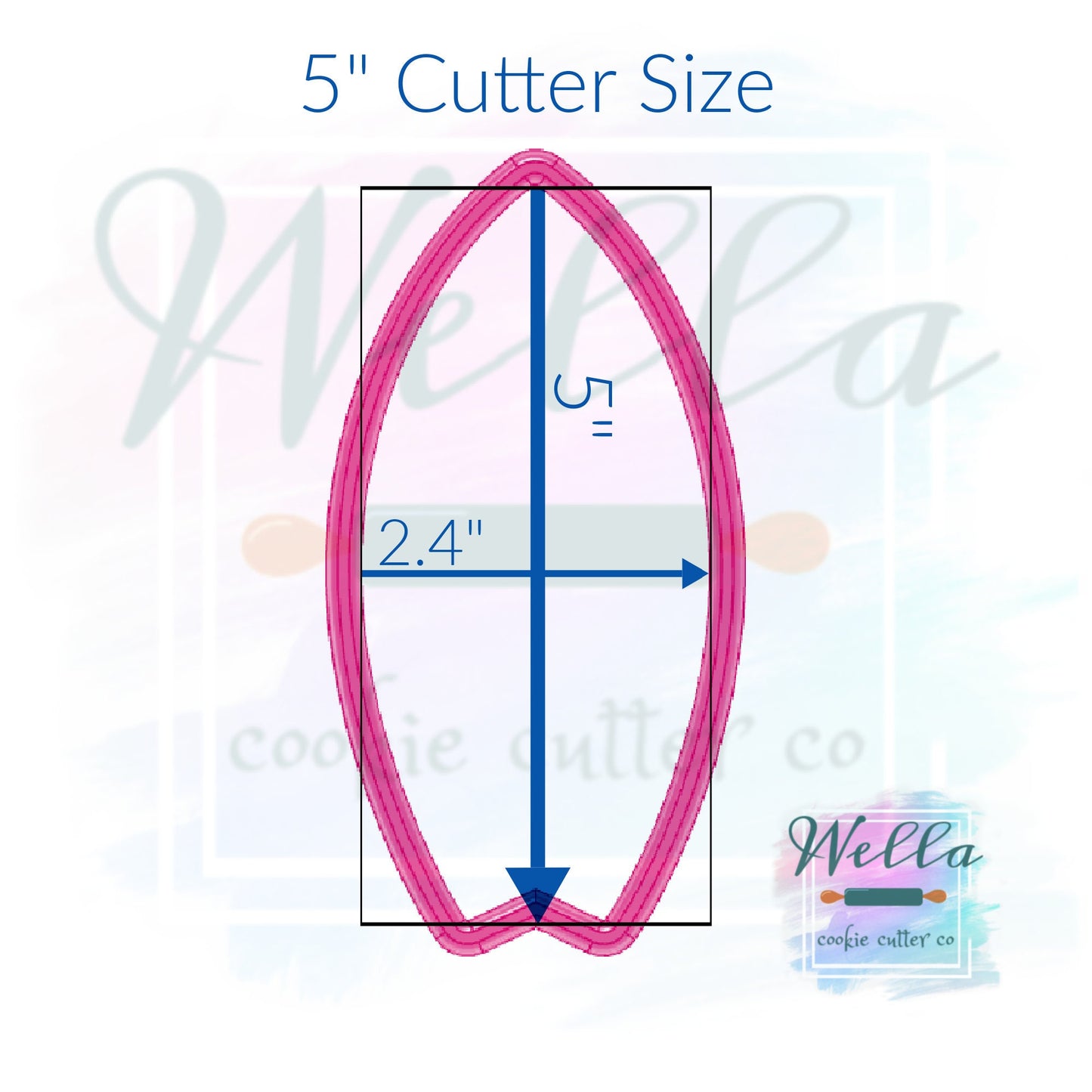 Surfboard Cookie Cutter
