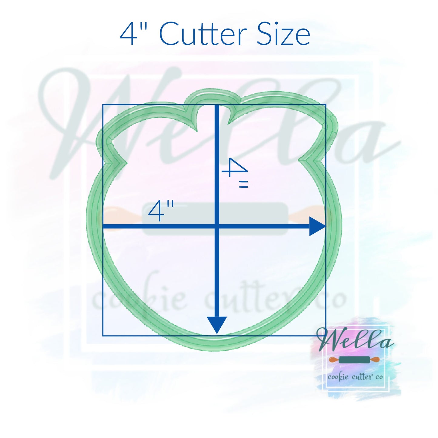 Peach #2 Cookie Cutter