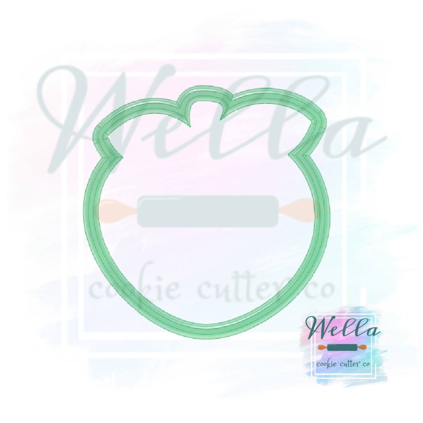 Peach #2 Cookie Cutter