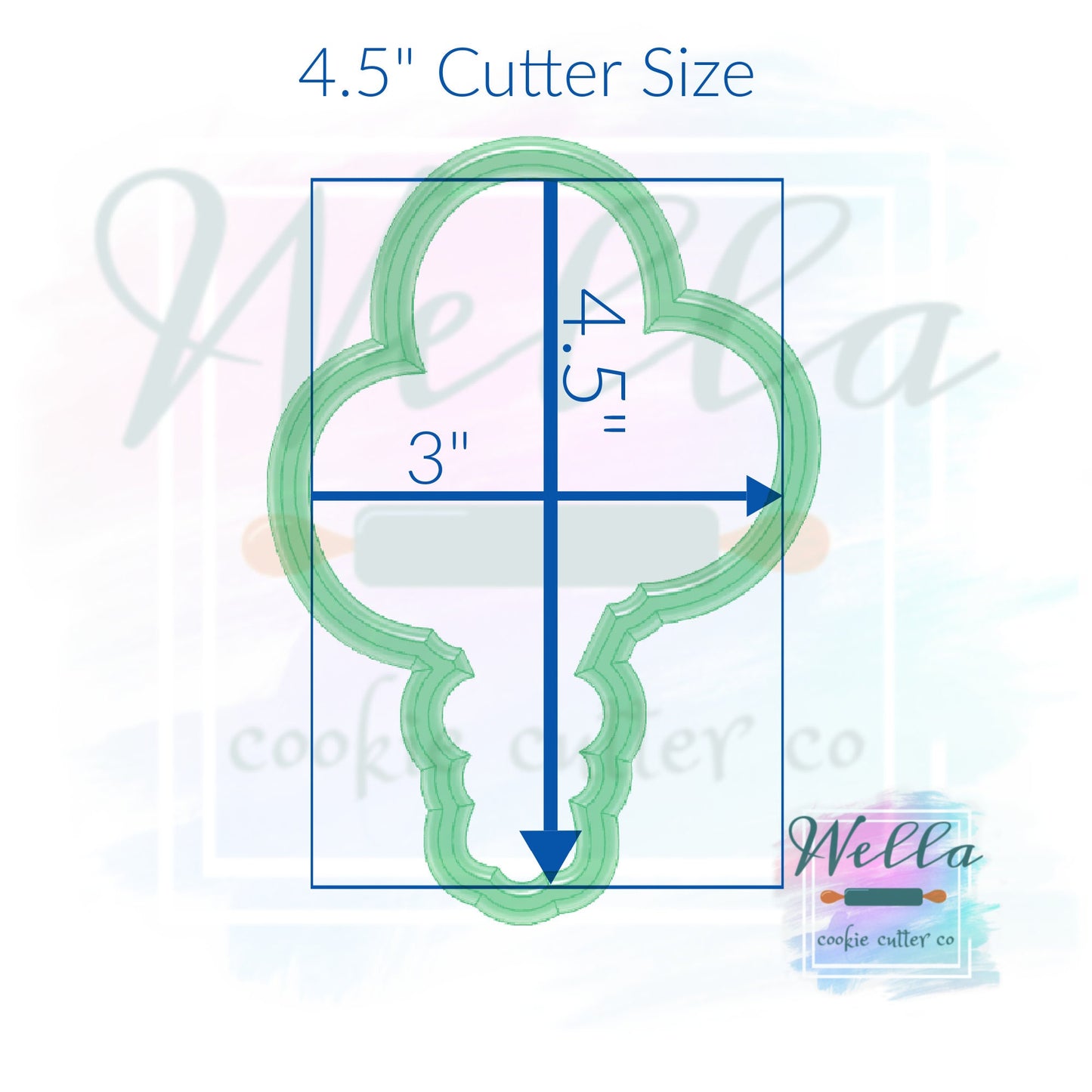 Bunch of Balloons Cookie Cutter