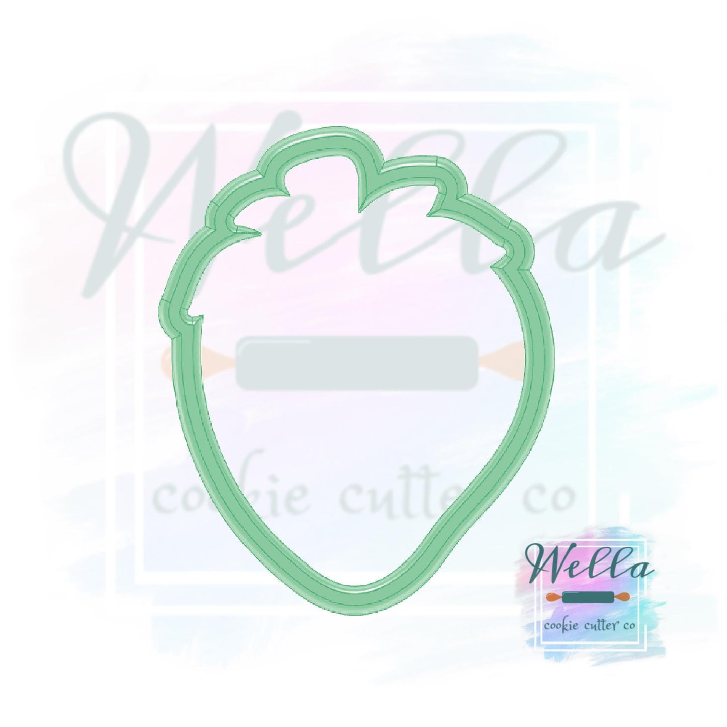 Strawberry #2 Cookie Cutter