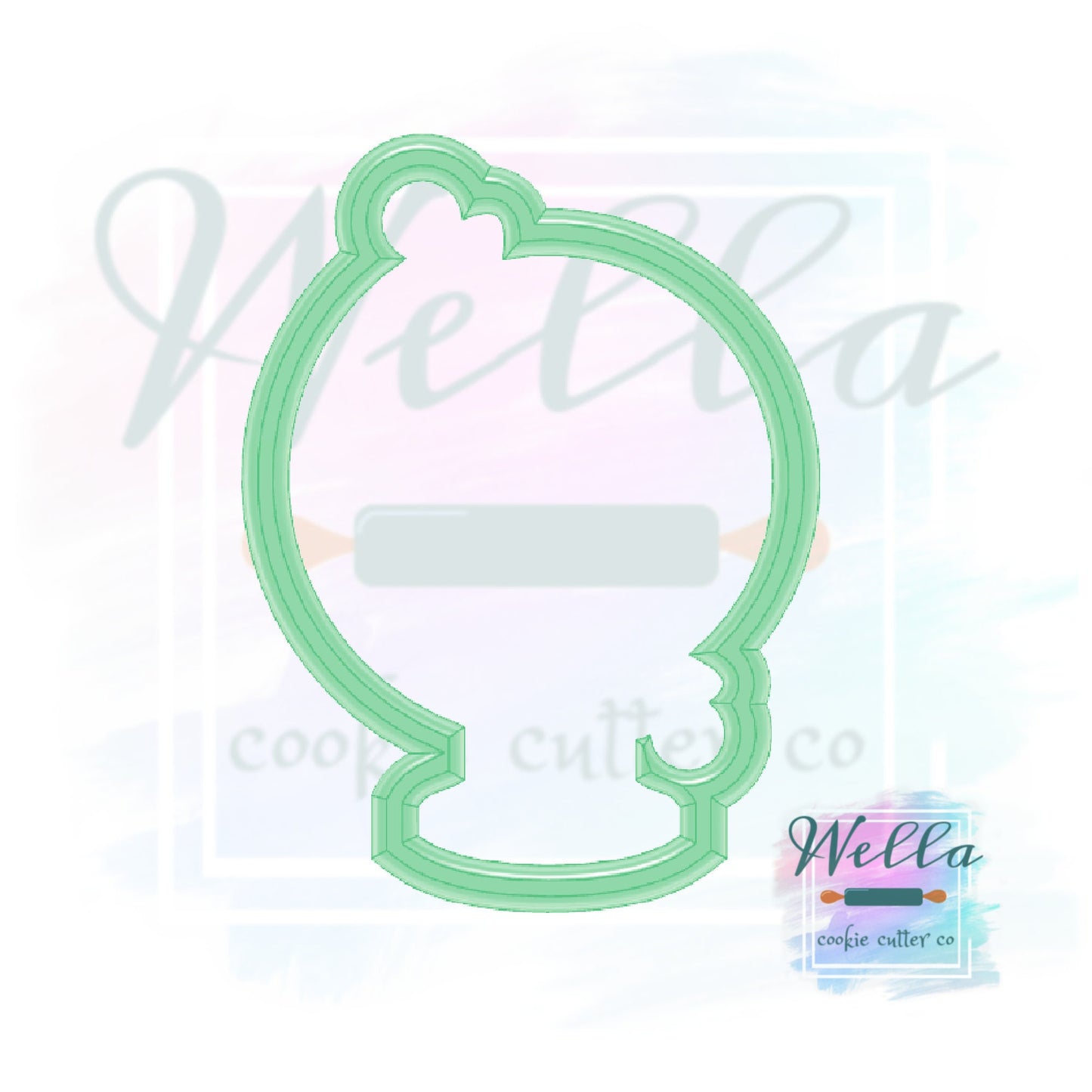 World Globe Cookie Cutter, Travel Cookie Cutter