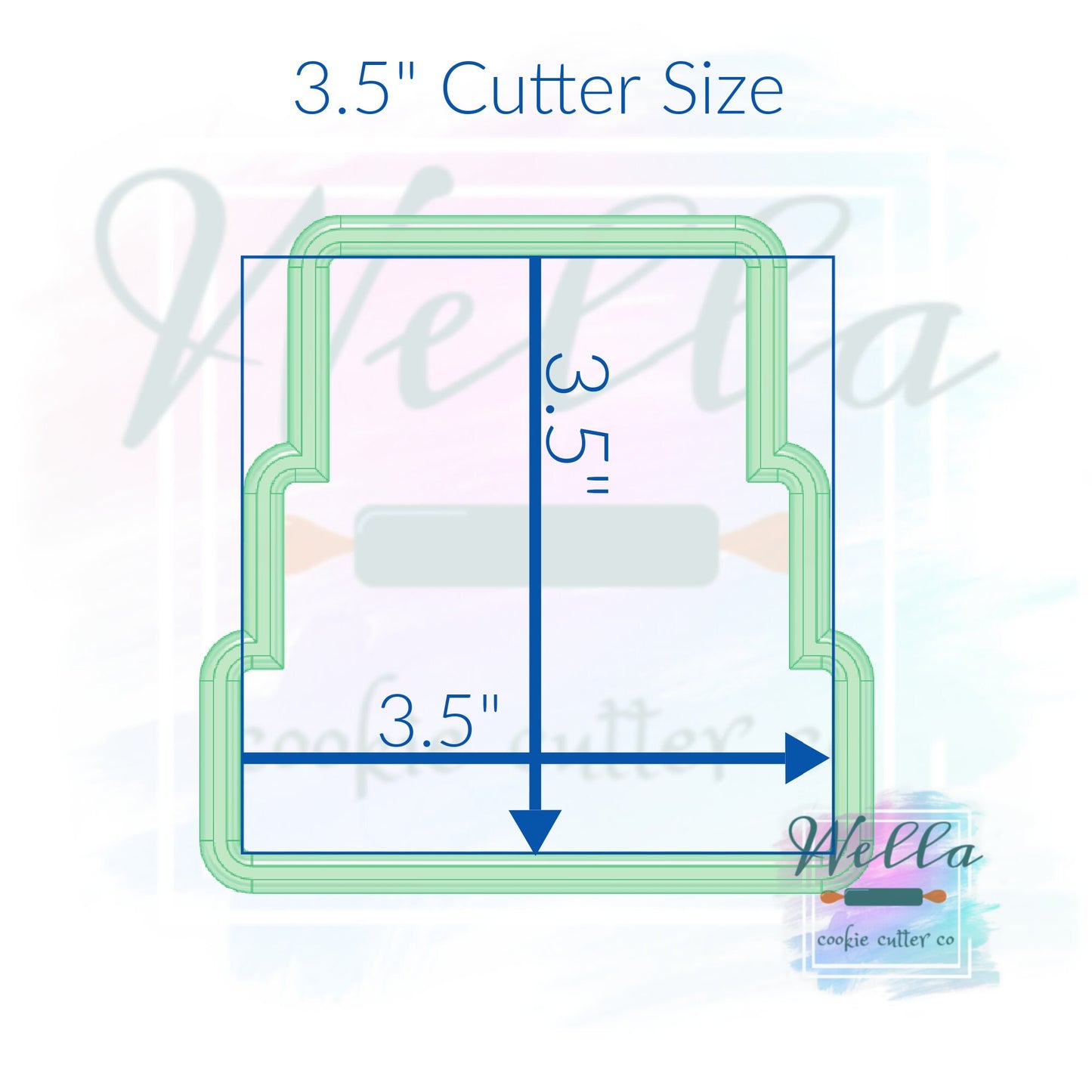 Stacked Suitcases Cookie Cutter, Travel Cookie Cutter