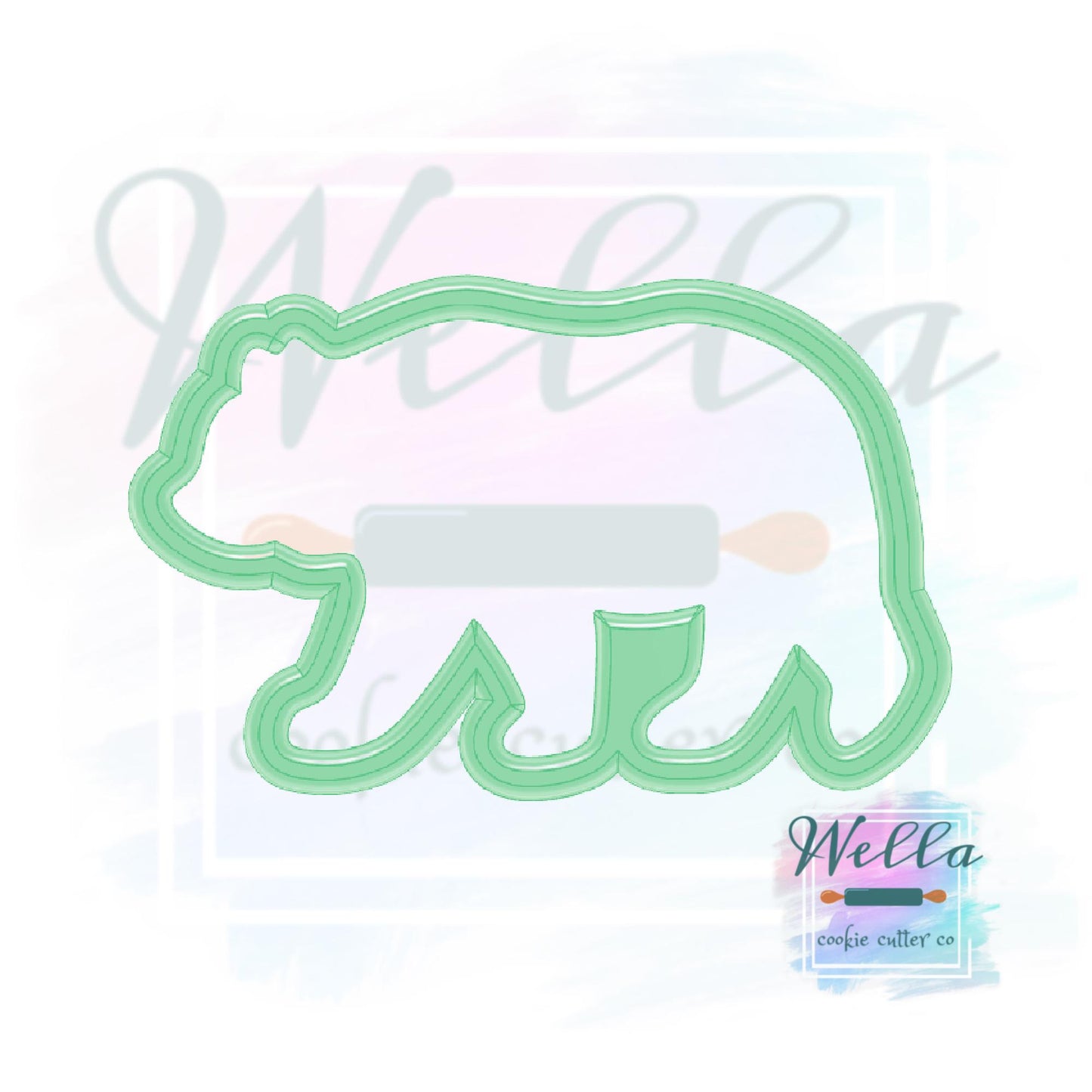 Bear Silhouette Cookie Cutter