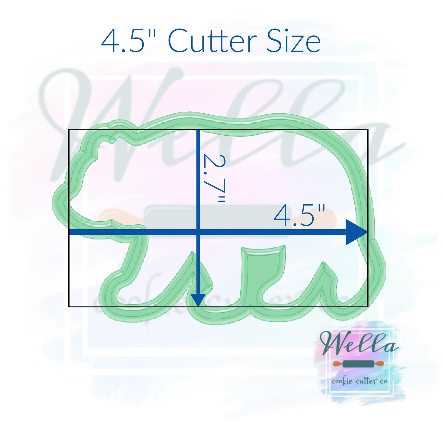 Bear Silhouette Cookie Cutter