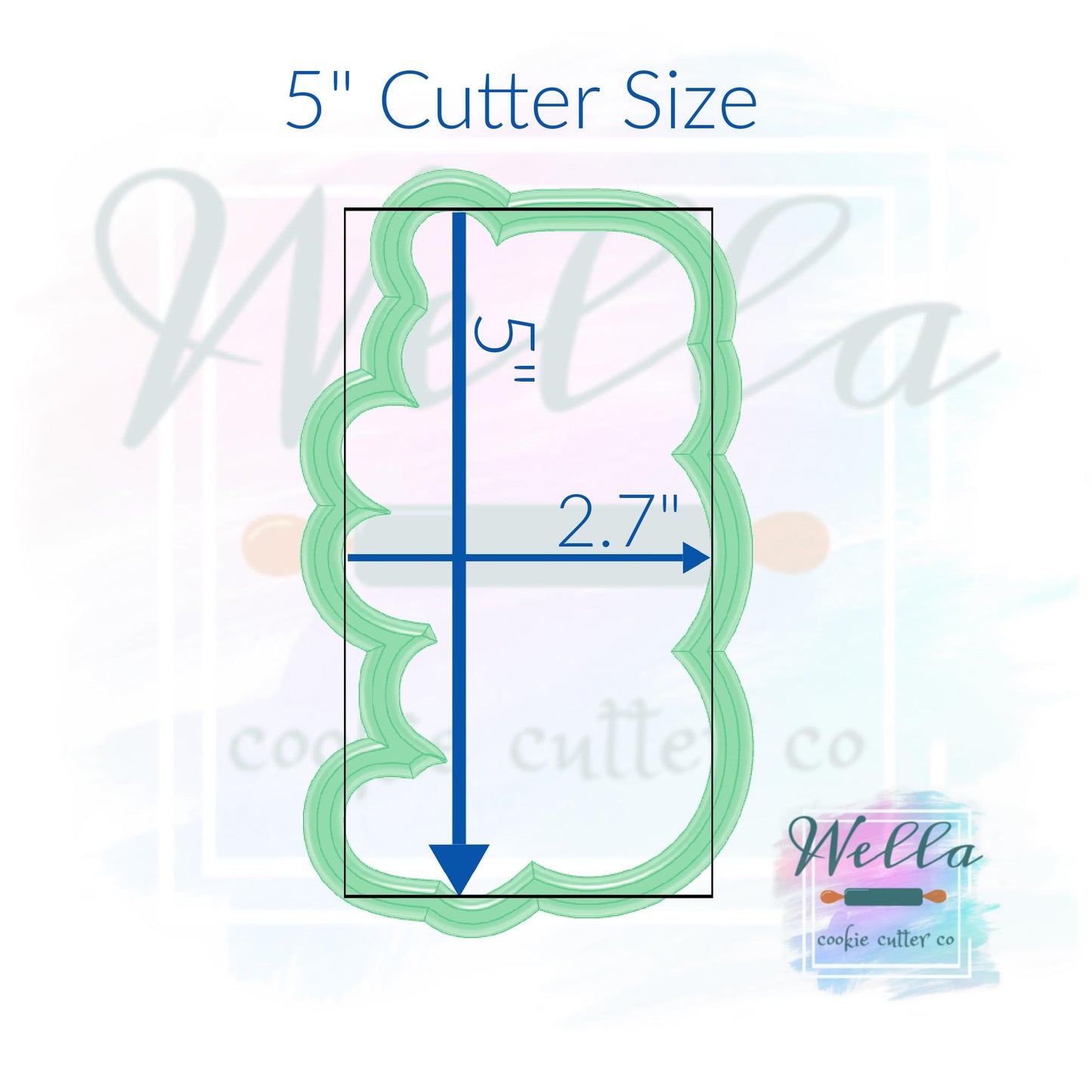 hello BOO Text Cookie Cutter with Optional Stencil, Halloween Cookie Cutter
