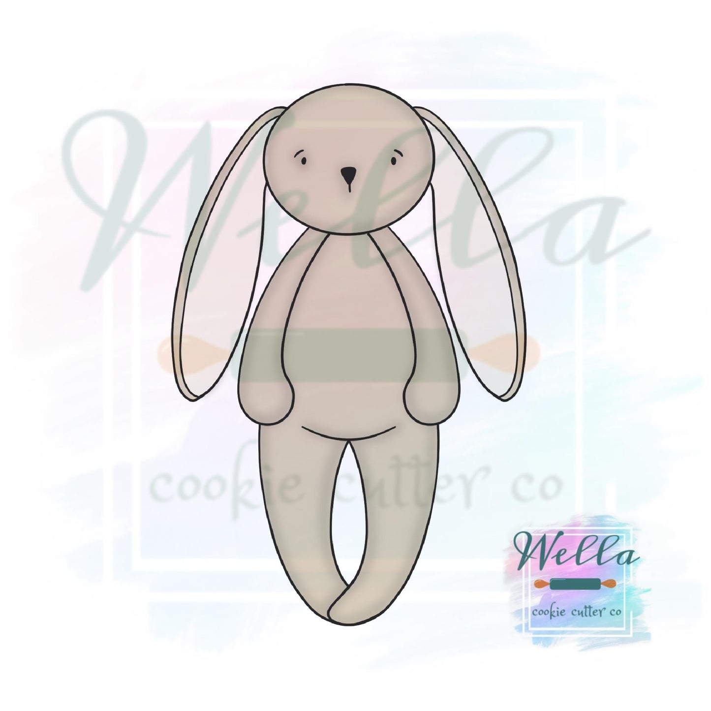 Bunny Ragdoll #1 Cookie Cutter