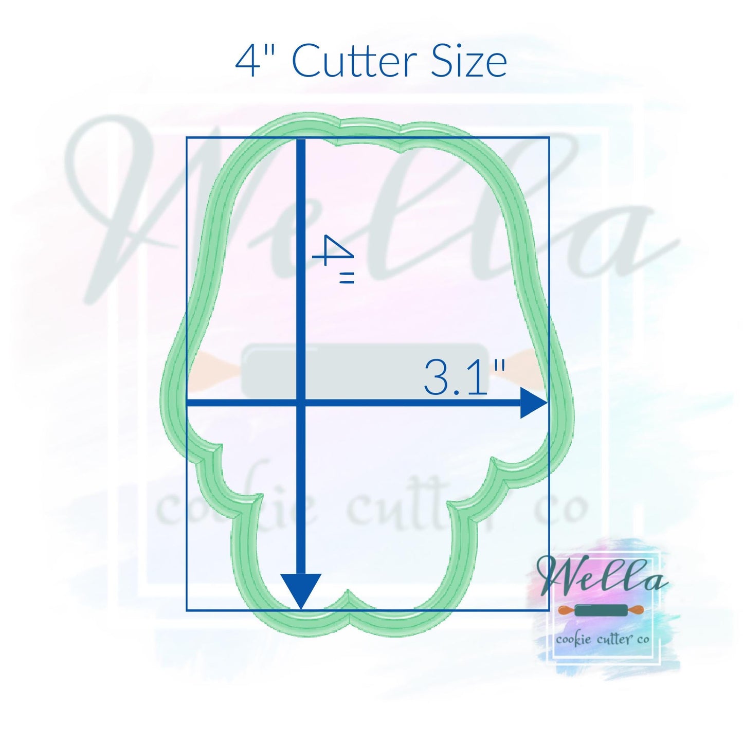 Bunny Ragdoll #2 Cookie Cutter