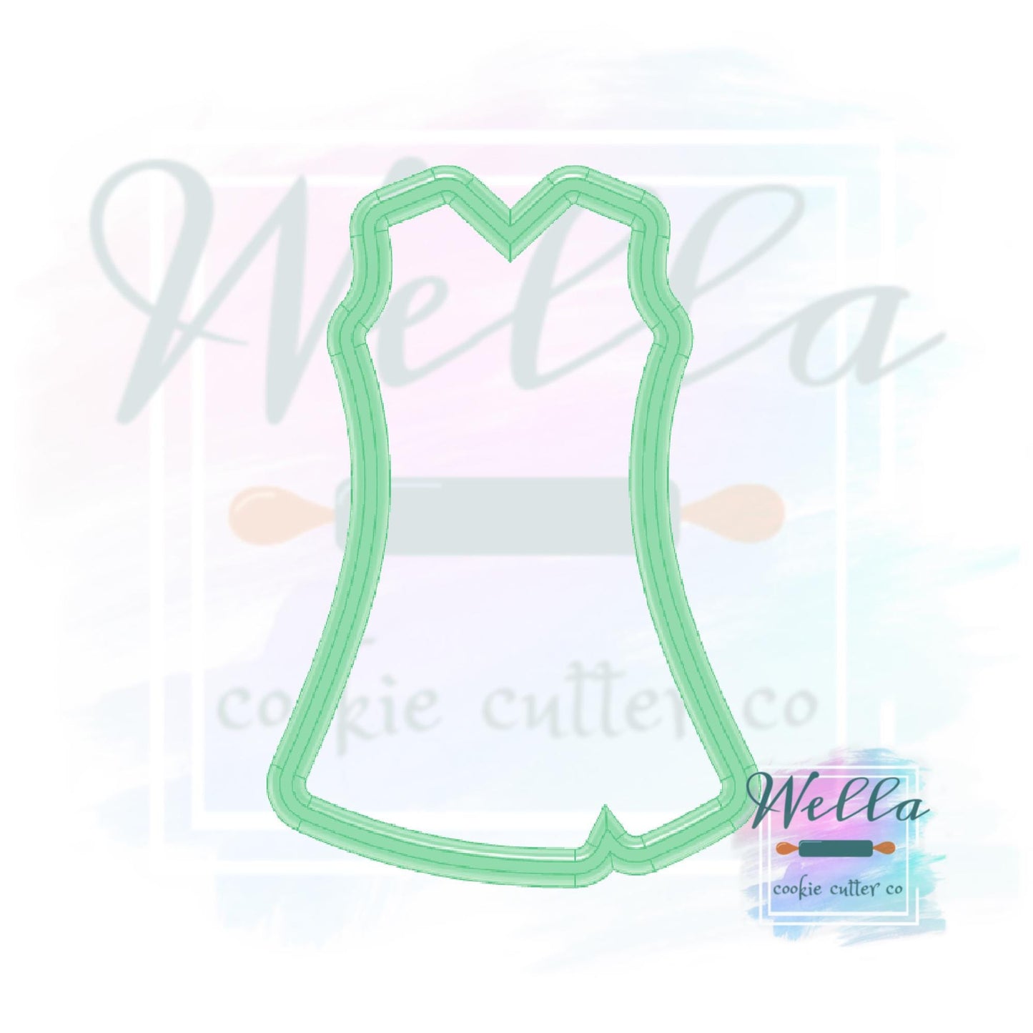 Cheerleader Outfit Cookie Cutter
