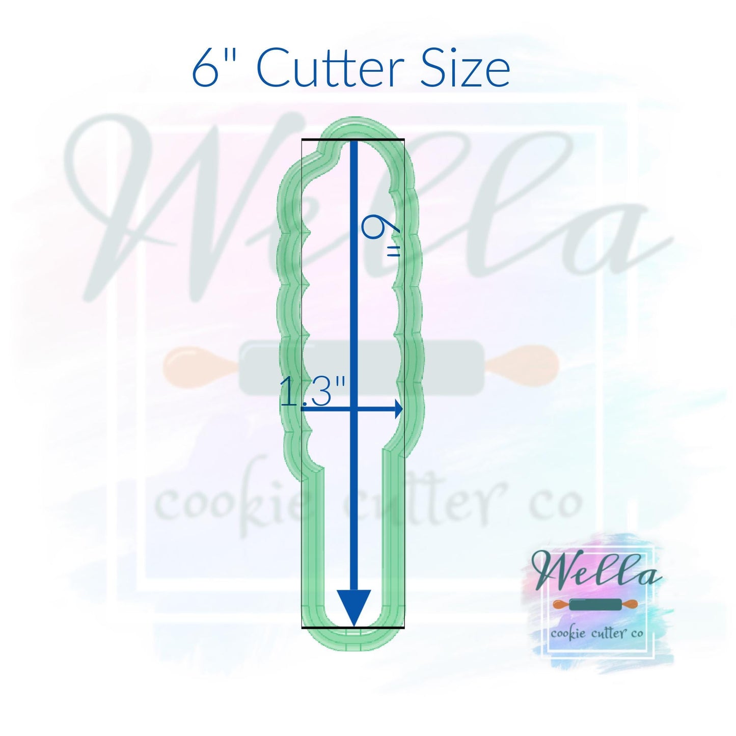 Twirl Lollipop Cookie Cutter with Optional Stencil, Candy Themed Cookie Cutter