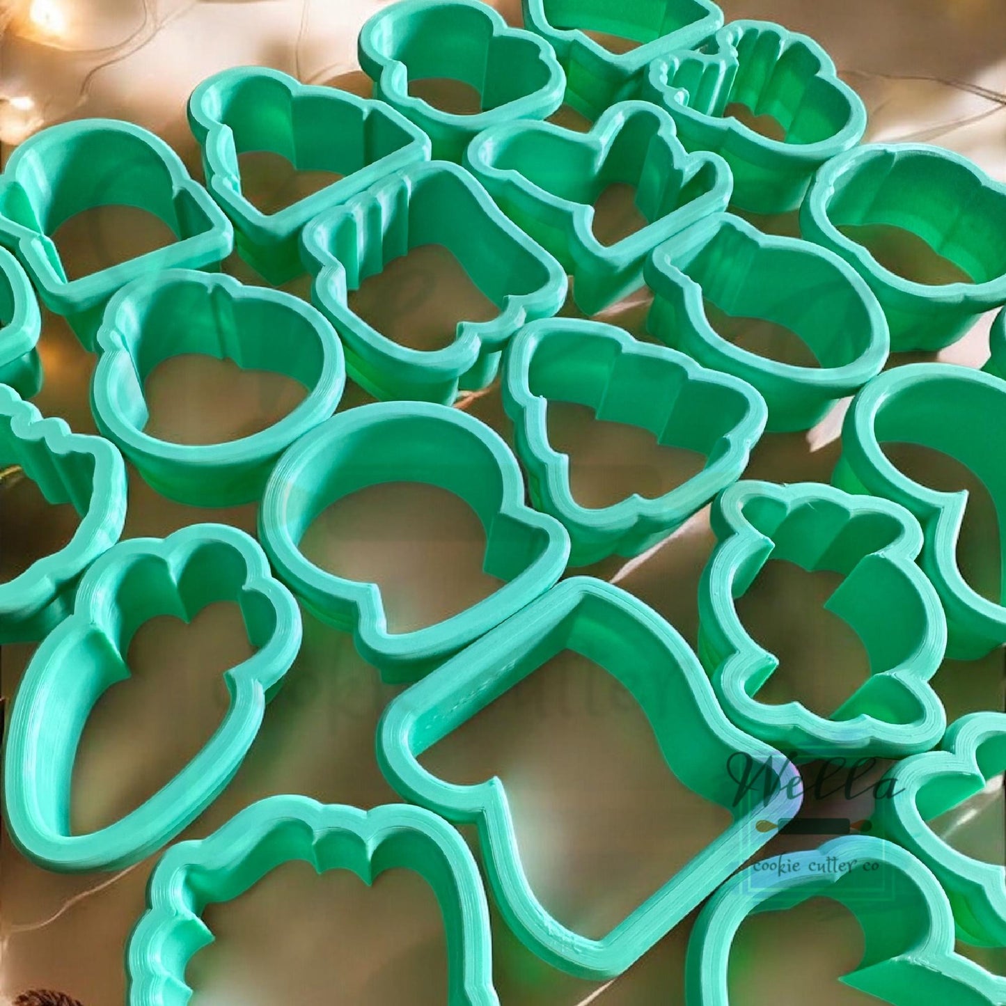 Christmas Advent Mini Set Cookie Cutters - Set of 25