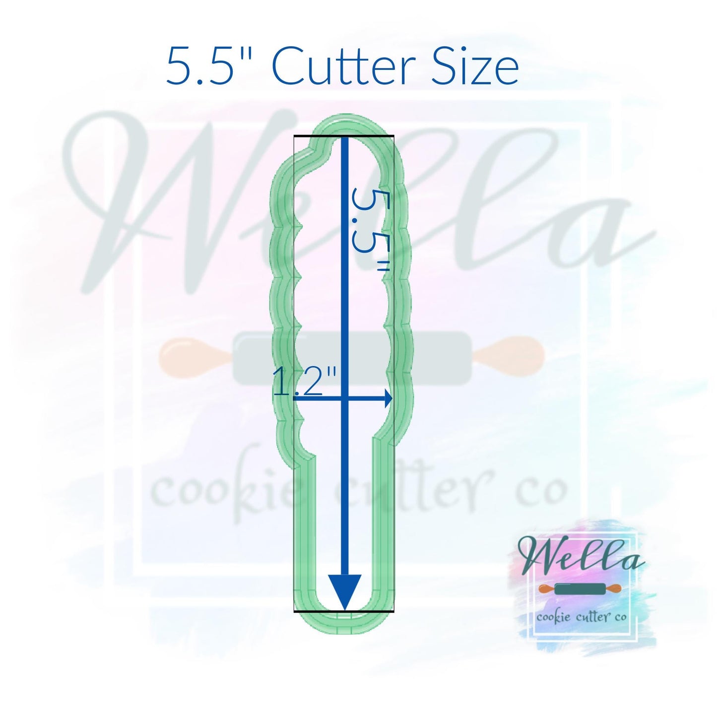 Twirl Lollipop Cookie Cutter with Optional Stencil, Candy Themed Cookie Cutter