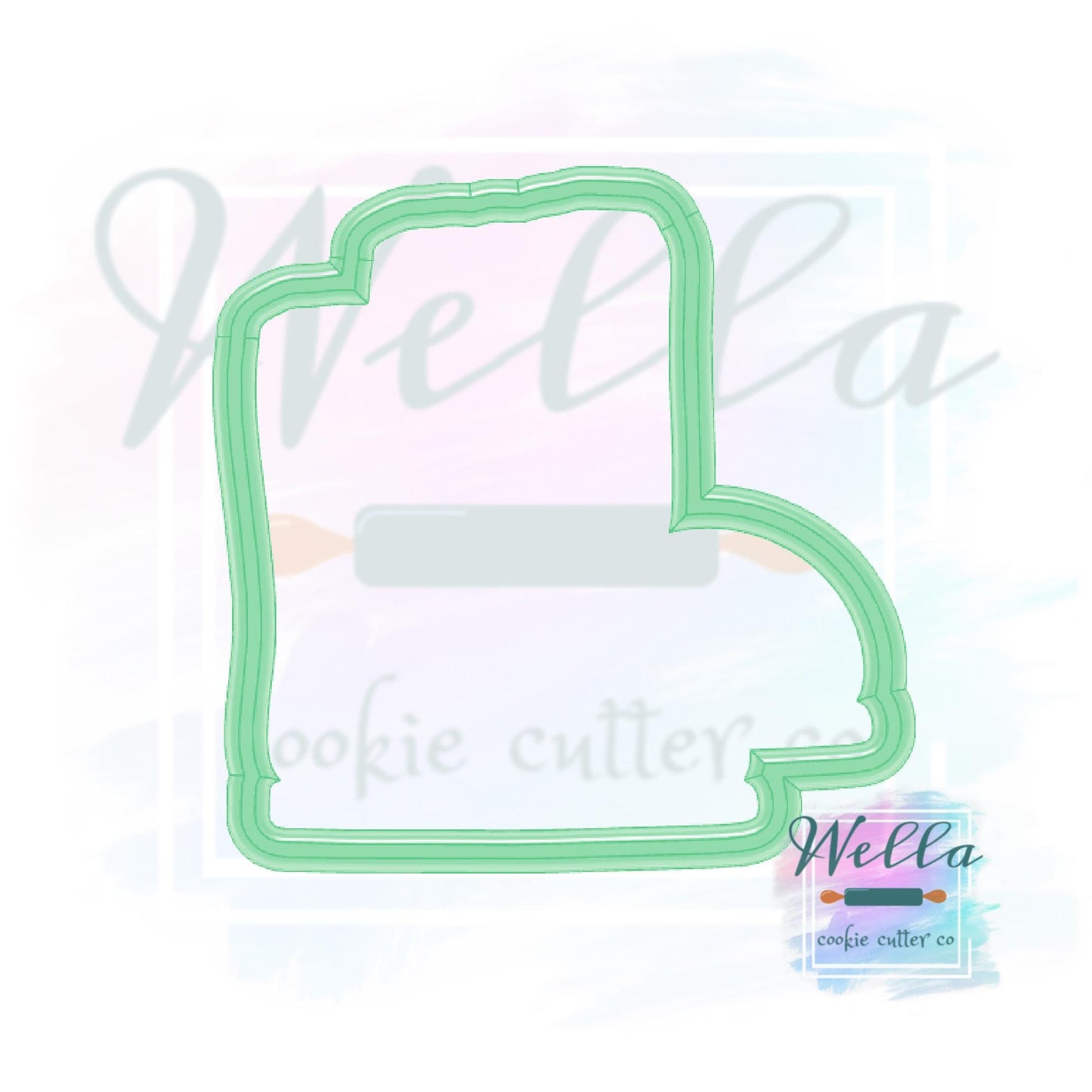 Winter Boots Cookie Cutter