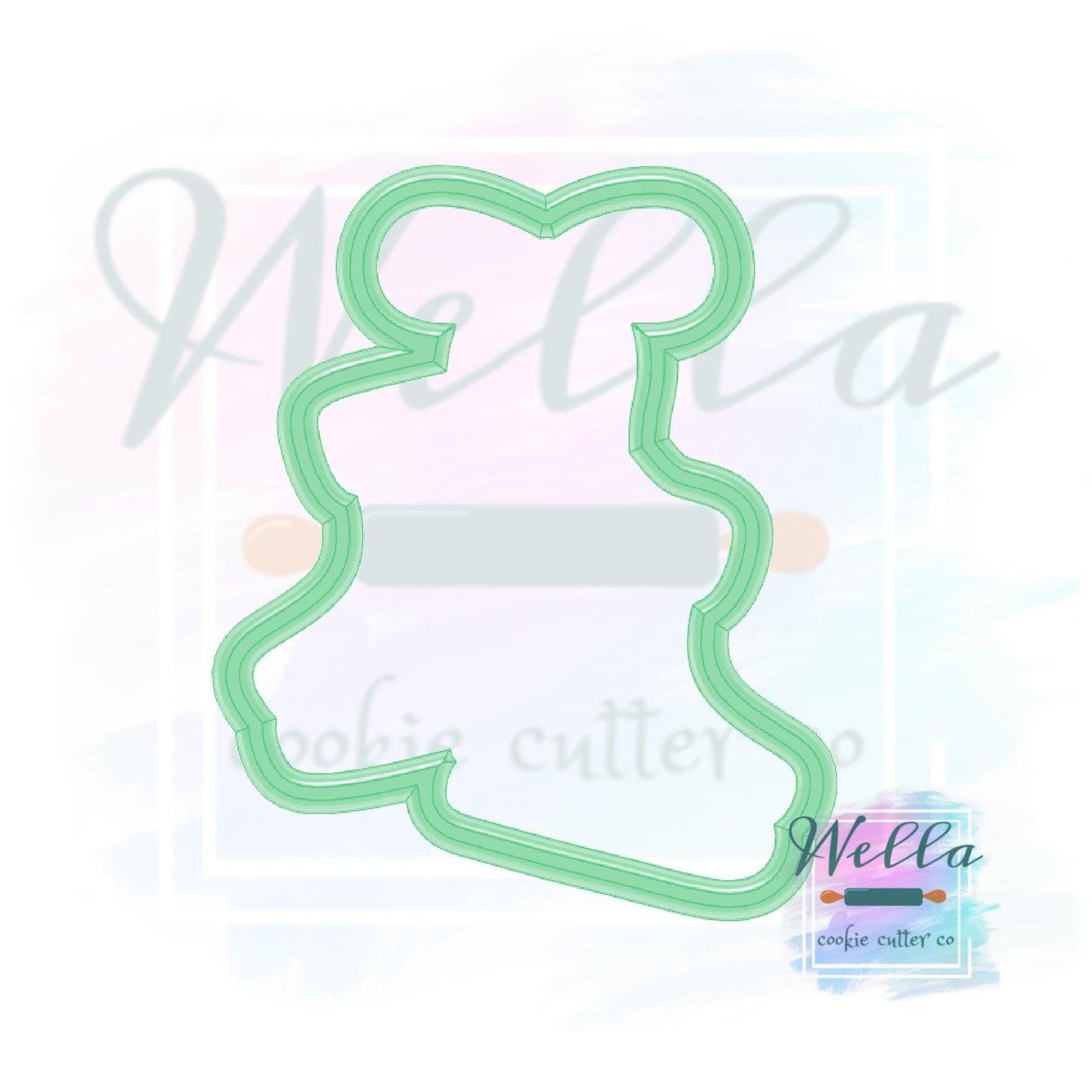 Pair of Ice Skates Cookie Cutter