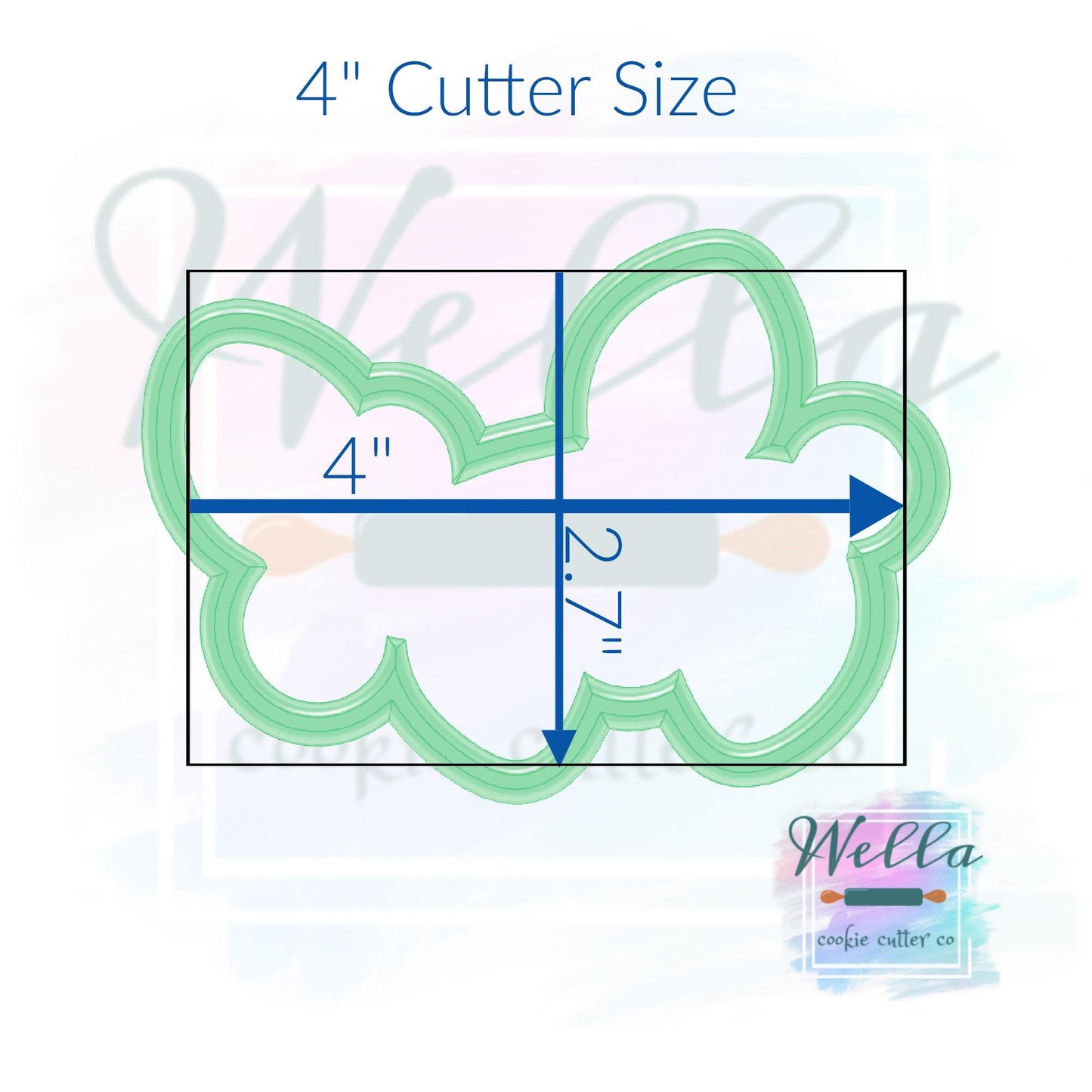 String of Christmas Lights Cookie Cutter