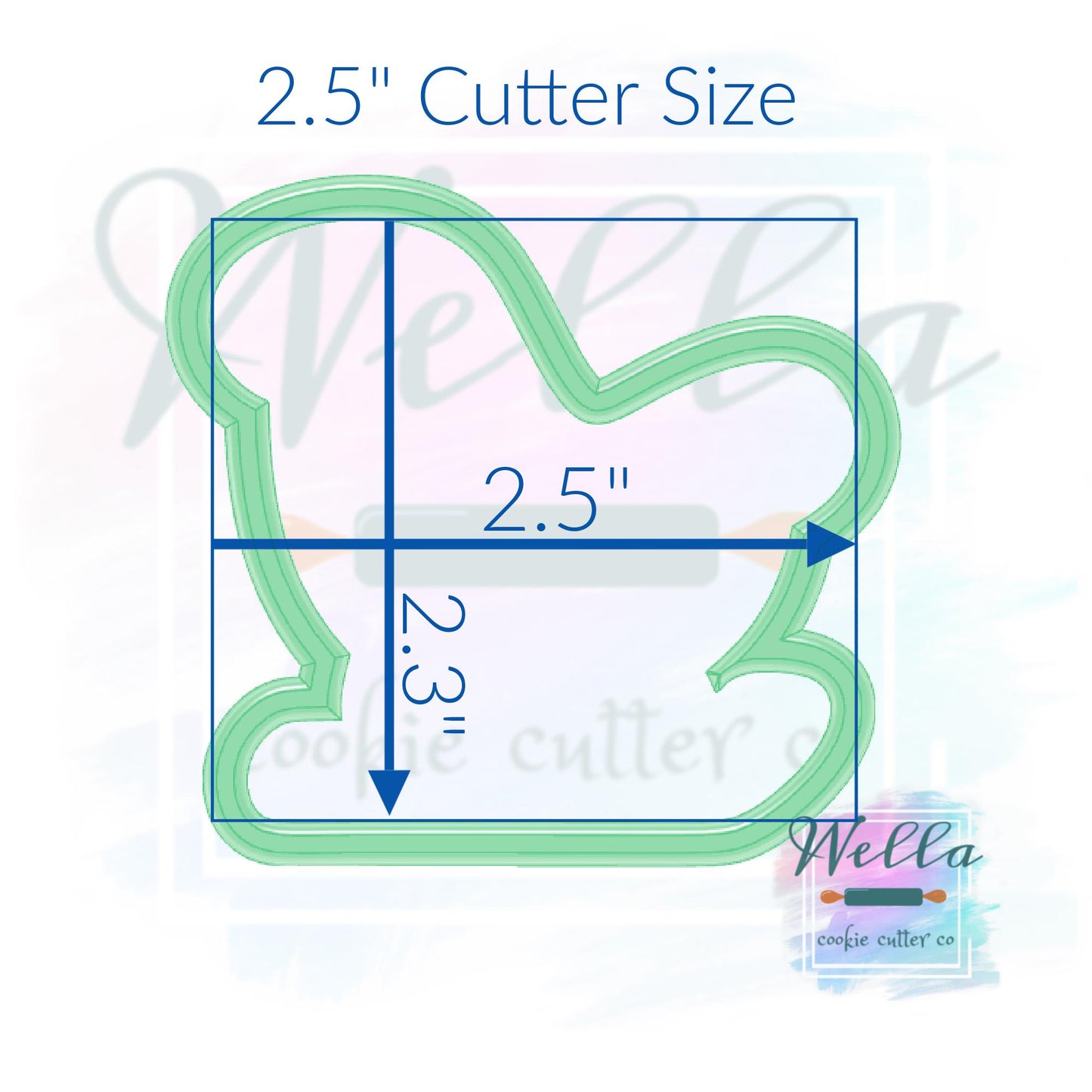 Santa's Sleigh Cookie Cutter, Christmas Cookie Cutter