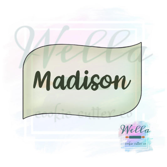 Plaque Madison Cookie Cutter